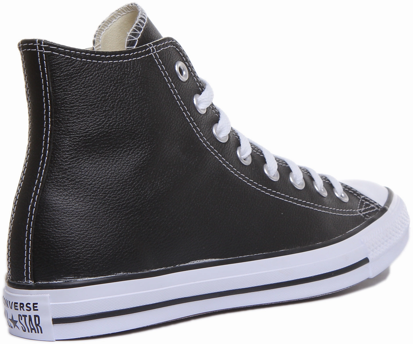 Converse All Star 132170 In Black Leather Shoes Converse