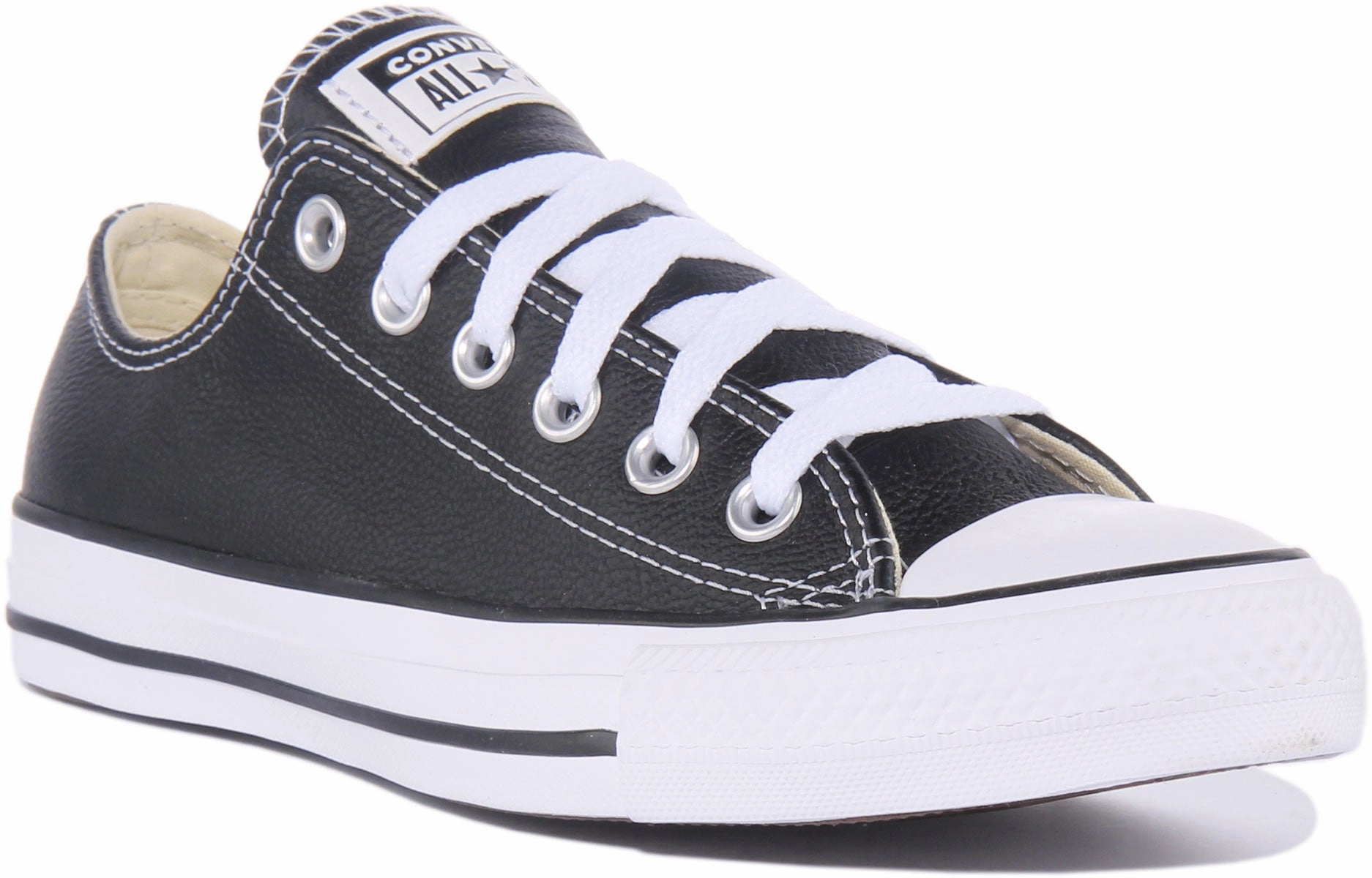 Converse All Star 132174C In Black Leather Shoes Converse