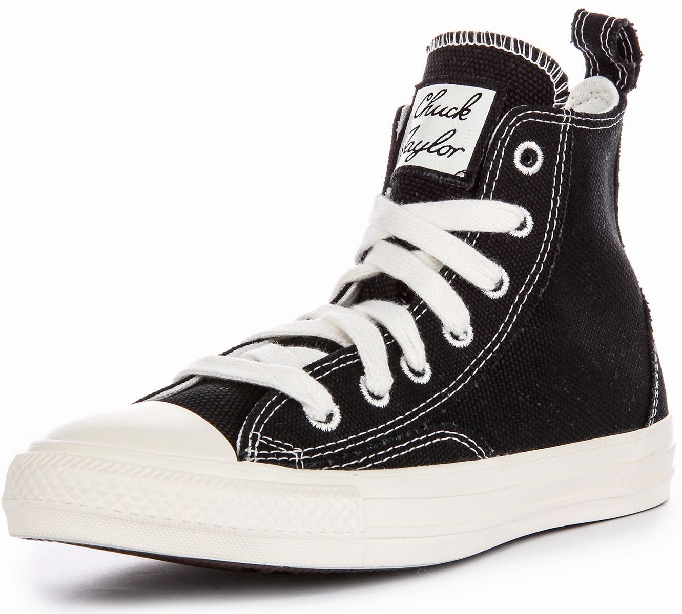 Converse All Star A06100C Oversize Patch In Black White Shoes Converse