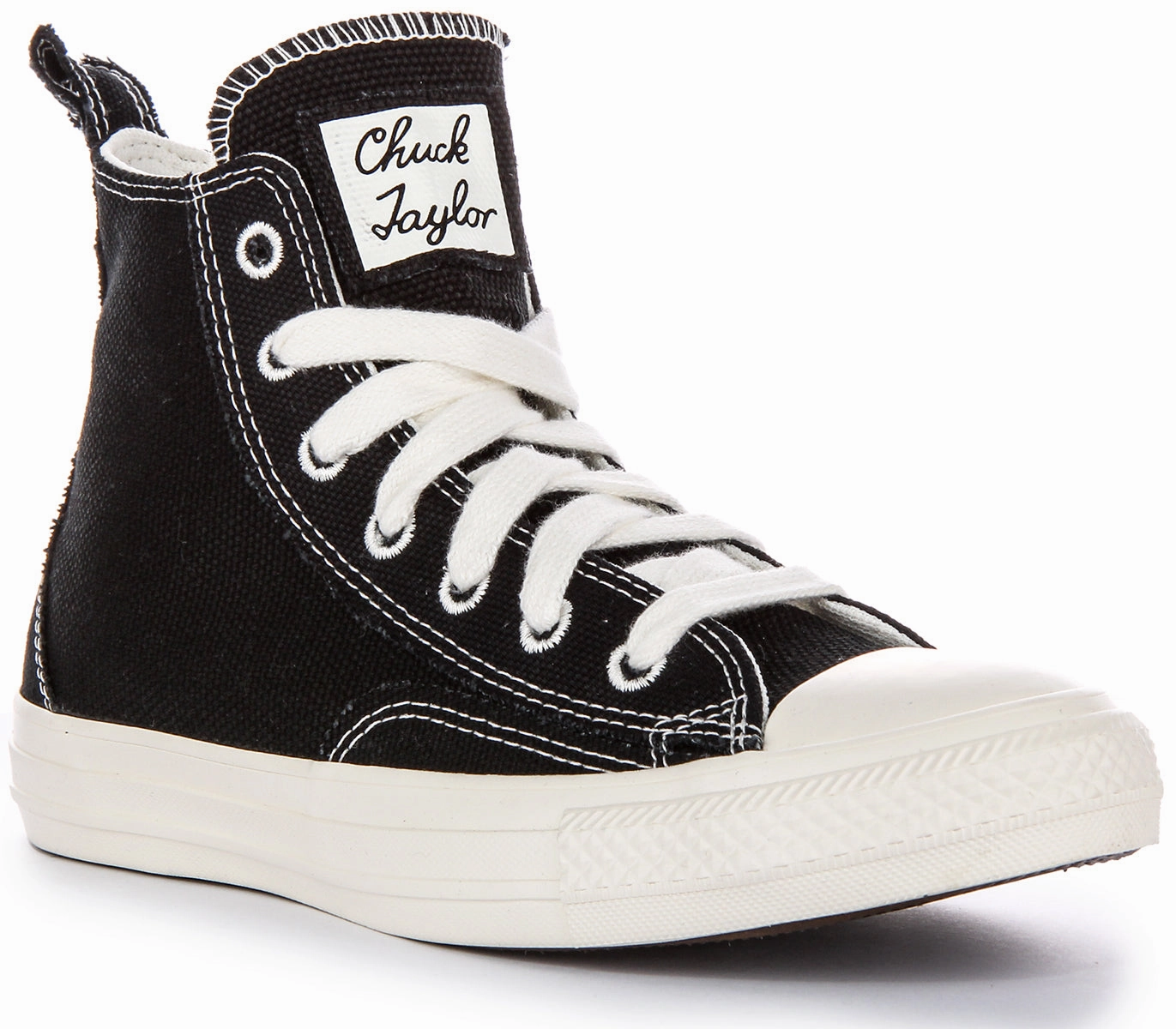 Converse All Star A06100C Oversize Patch In Black White Shoes Converse