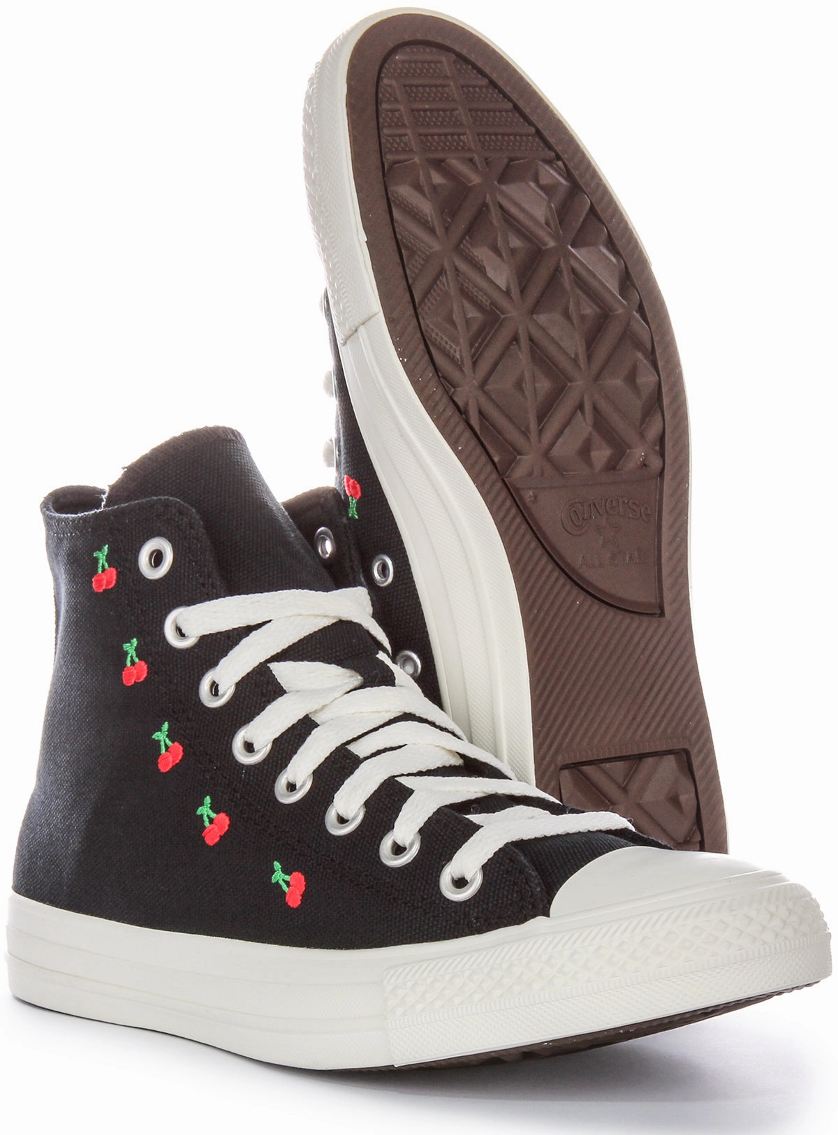 Converse All Star Cherries A08142C In Black Red For Women Shoes Converse