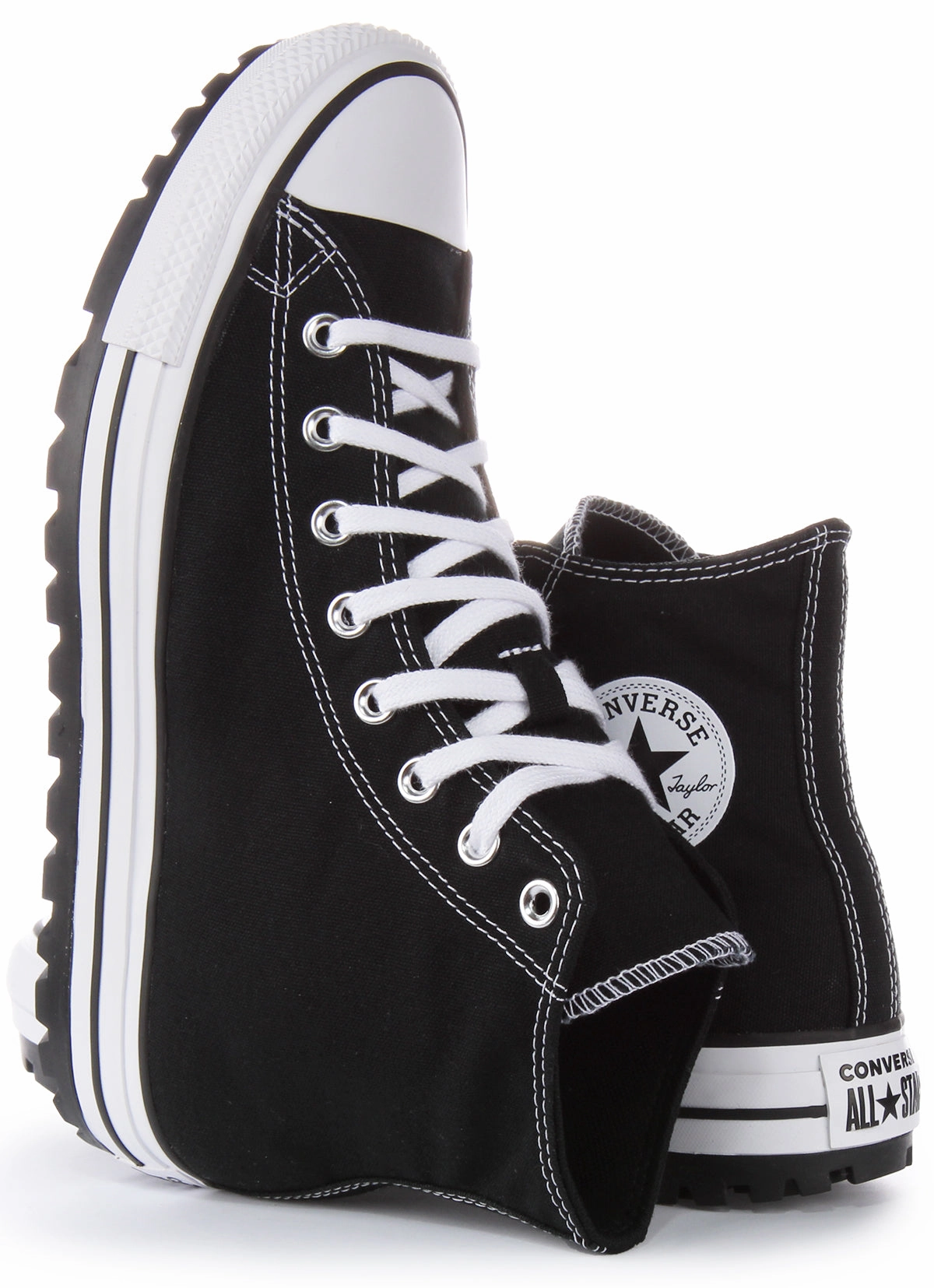 Converse All Star City Trek A06776C In Black White Shoes Converse