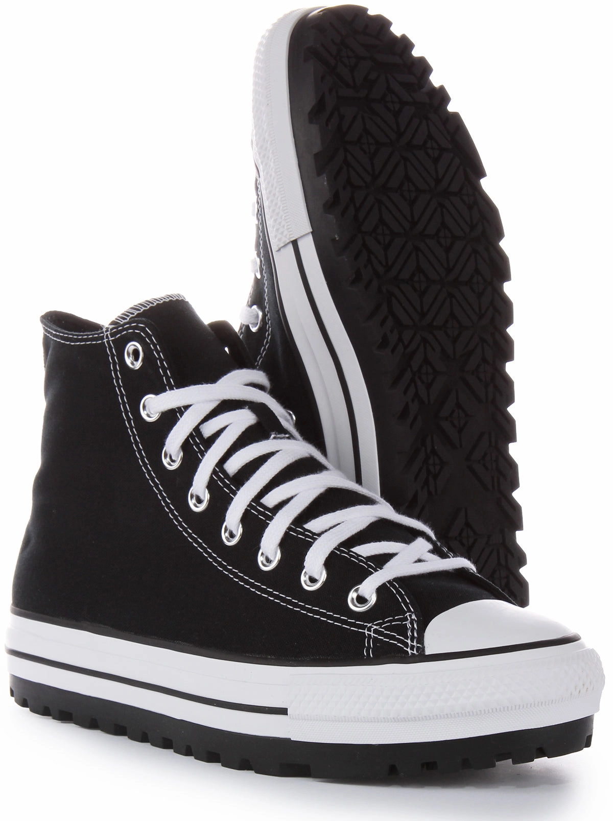 Converse All Star City Trek A06776C In Black White Shoes Converse