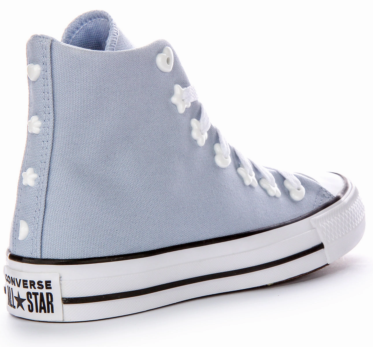 Converse All Star Cloudy Daze Star Eyelets Light Blue Shoes Converse