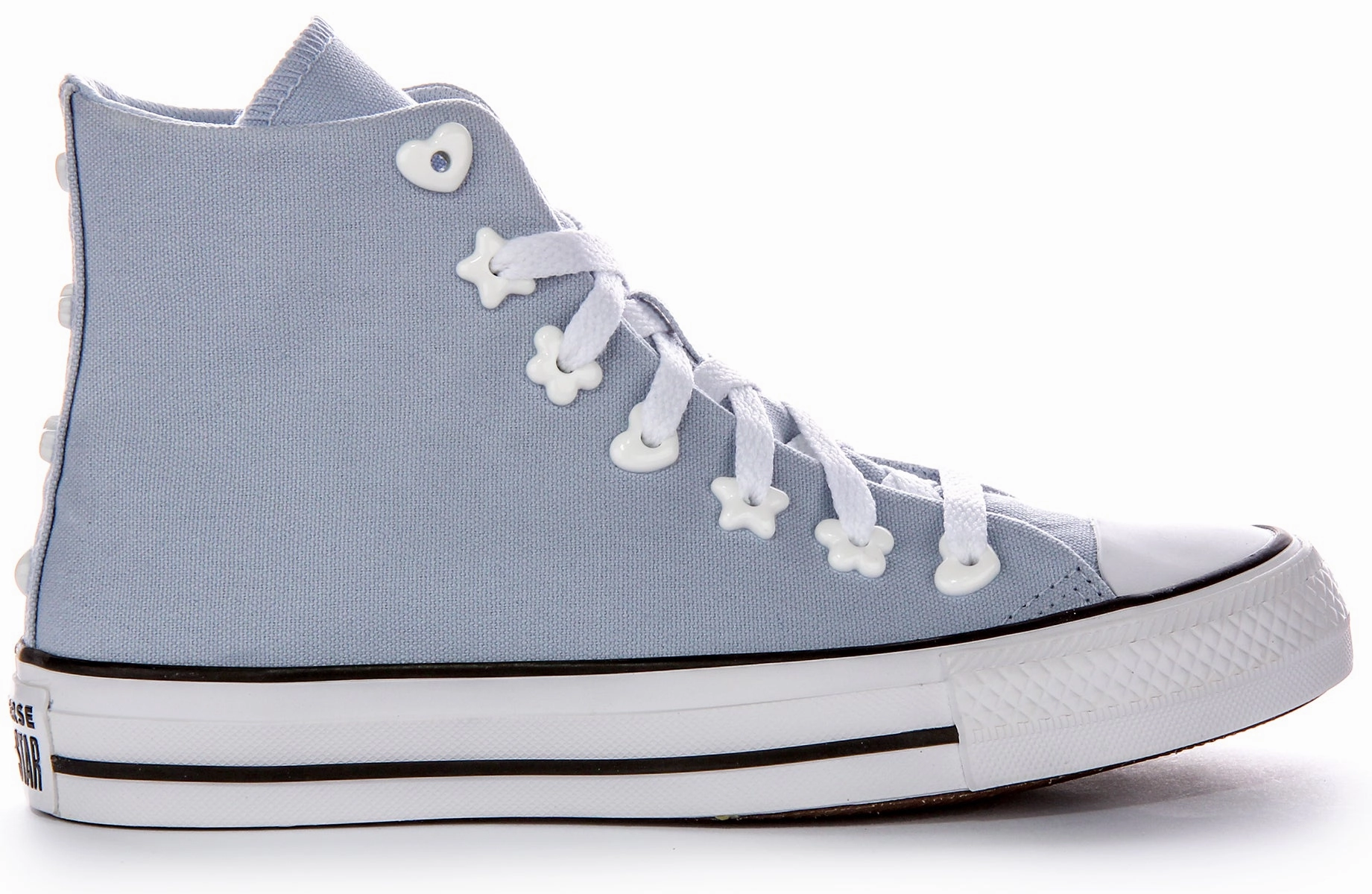 Converse All Star Cloudy Daze Star Eyelets Light Blue Shoes Converse