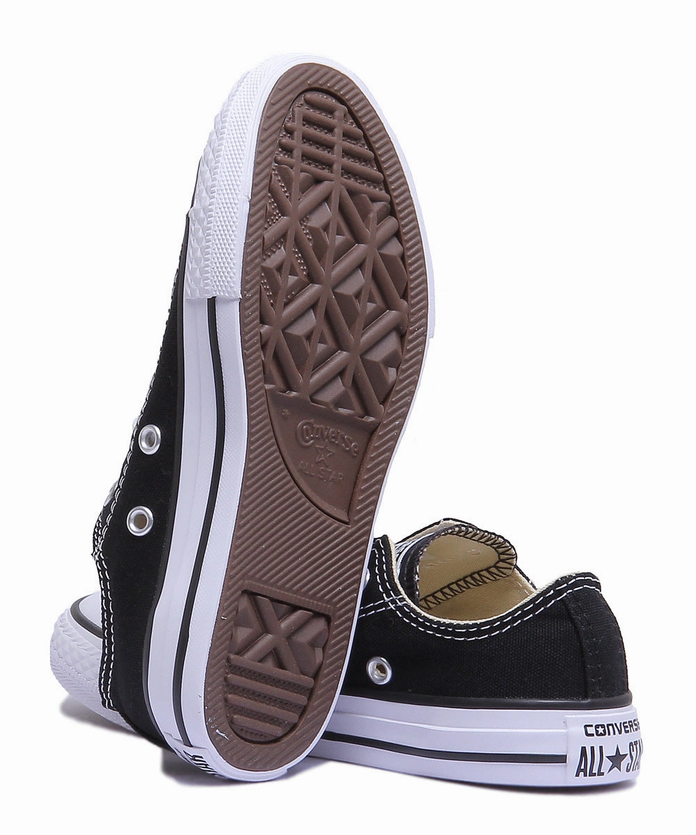 Converse All Star Core Kids Low In Black Shoes Converse