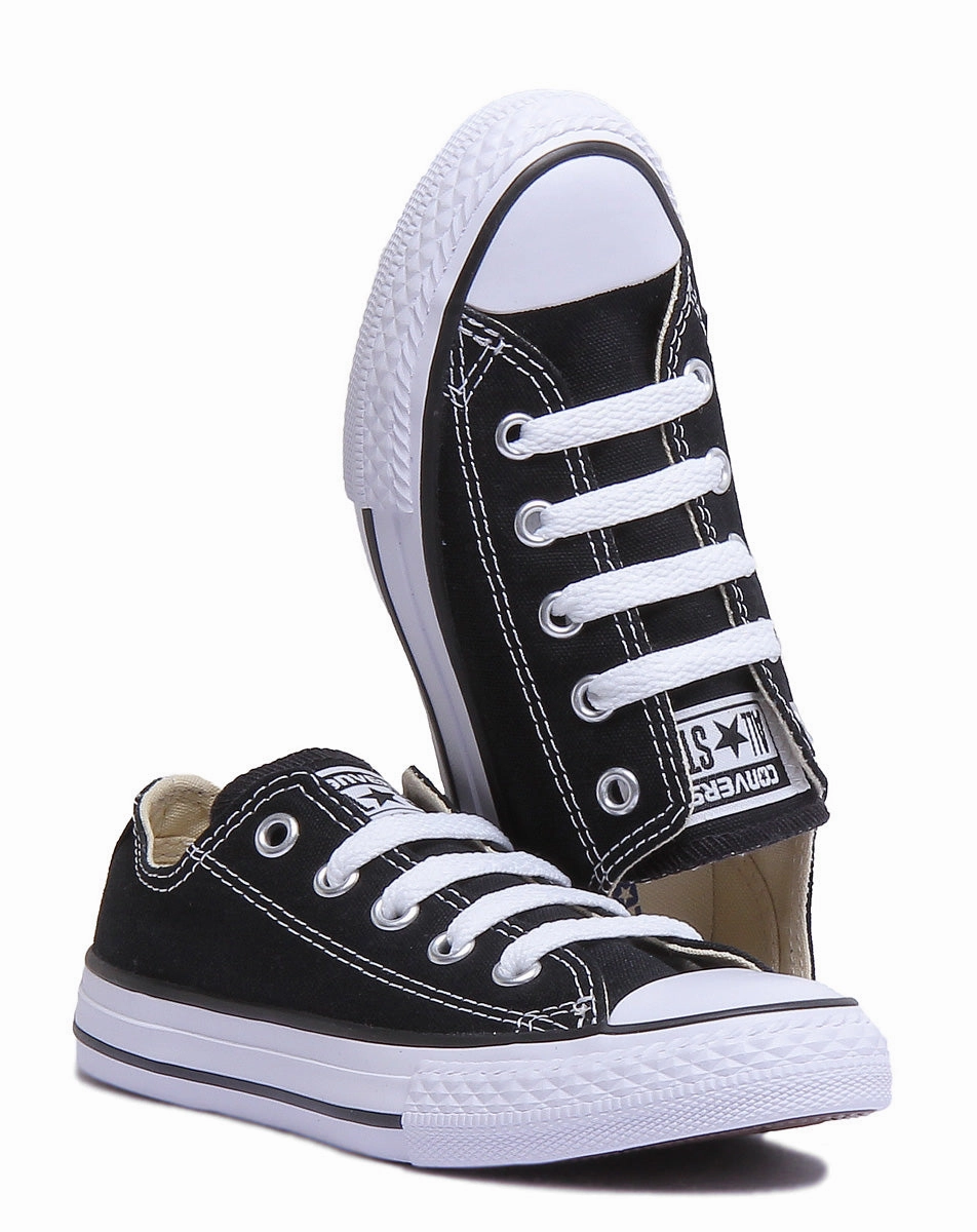Converse All Star Core Kids Low In Black Shoes Converse