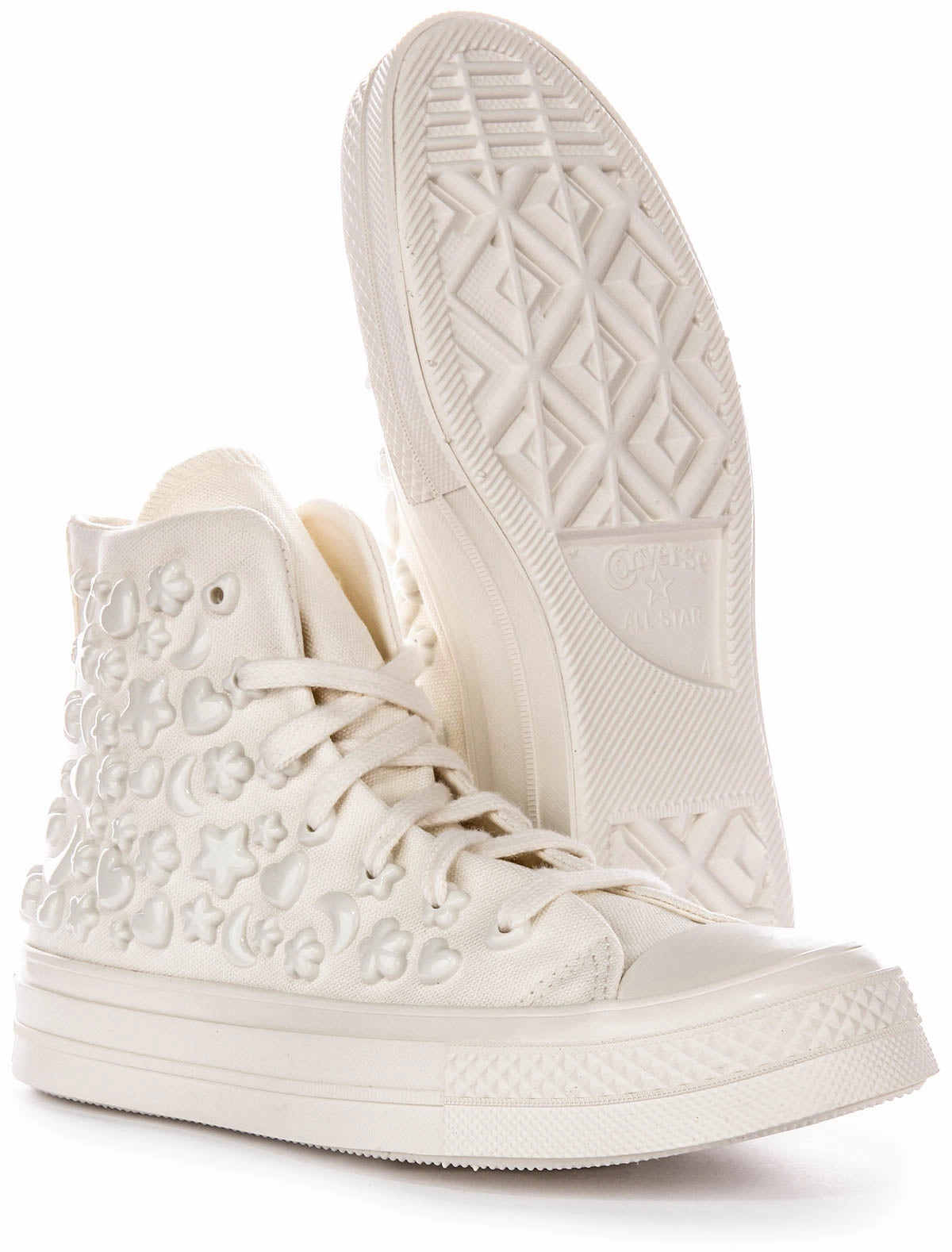 Converse All Star Hi A06434C Charms In White For Women Shoes Converse