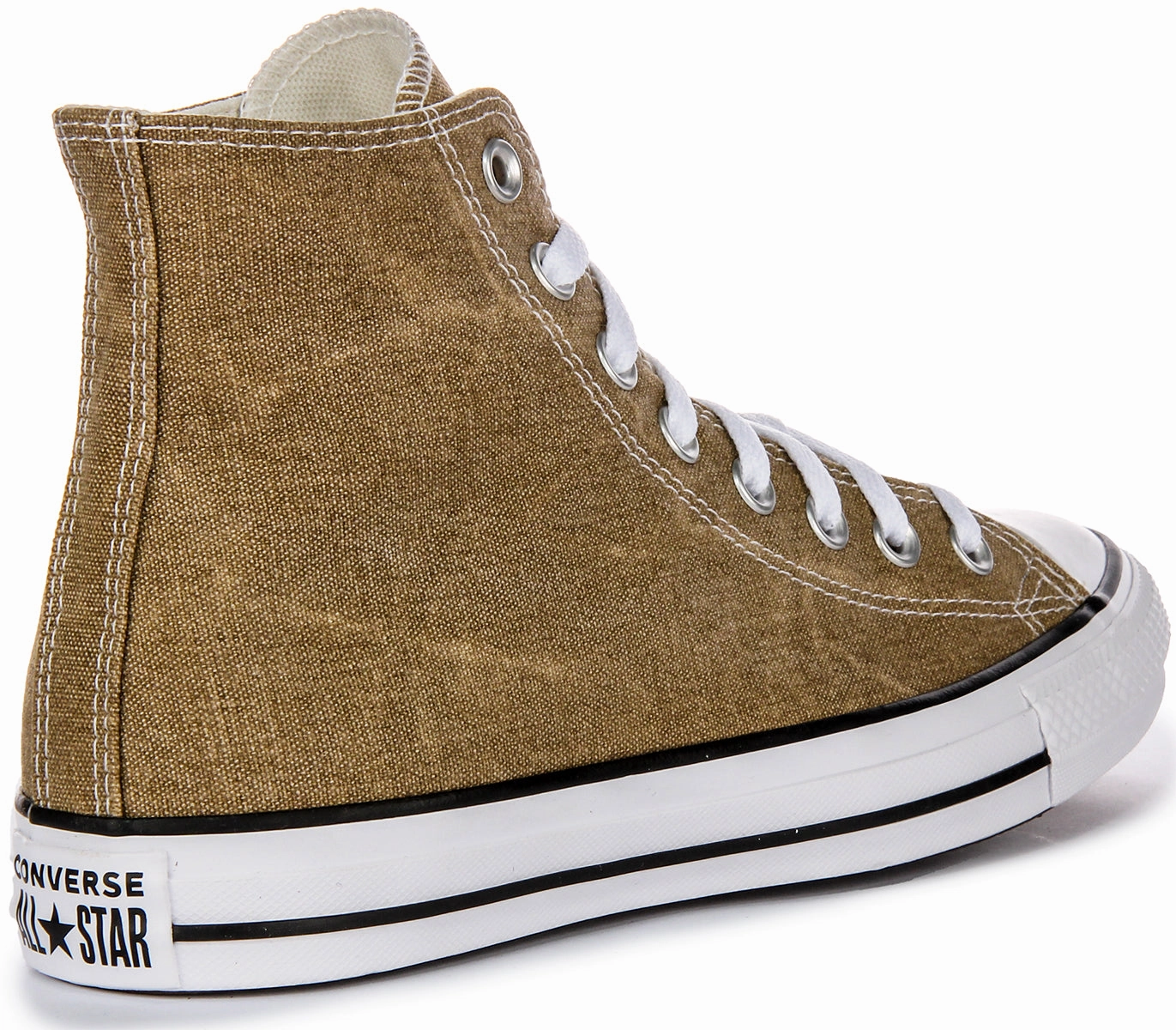 Converse All Star Hi A07456C In Light Brown Washed Shoes Converse