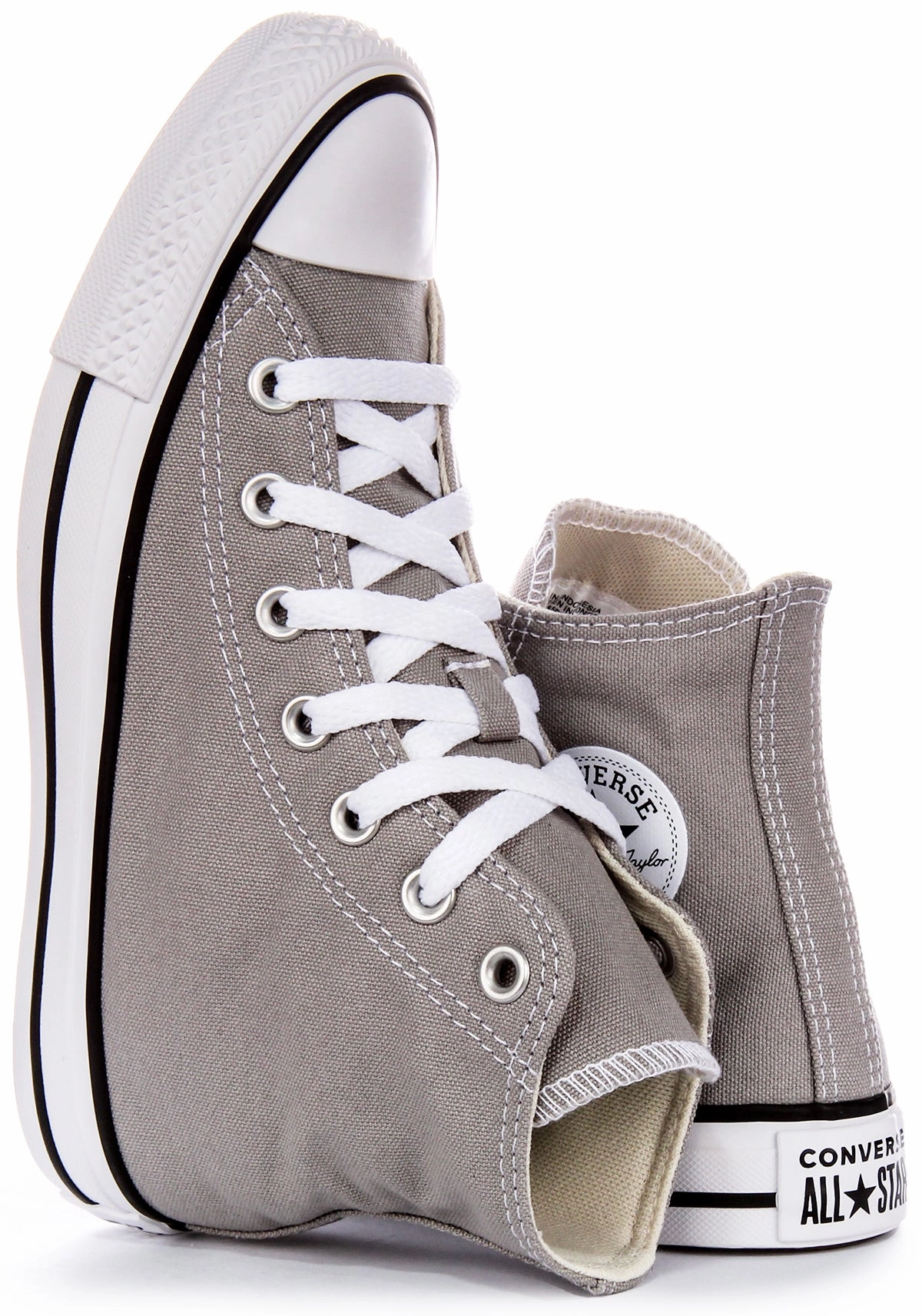 Converse All Star Hi Top A06561C In Grey Shoes Converse