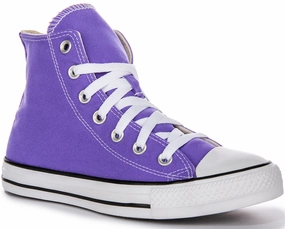 Converse All Star Hi Top A11570C In Violet Purple Shoes Converse