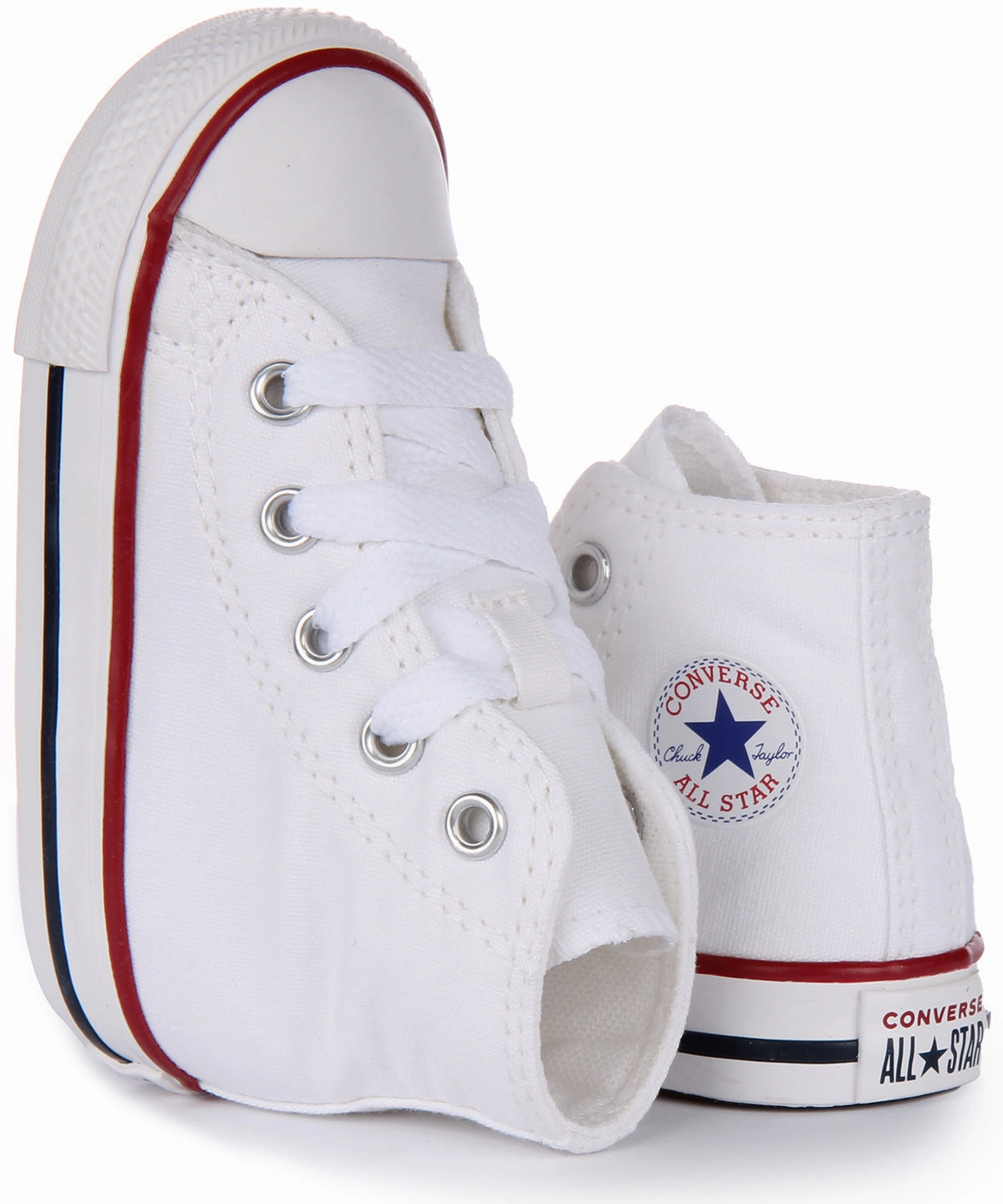 Converse All Star High 7J253C In White For Infants Shoes Converse