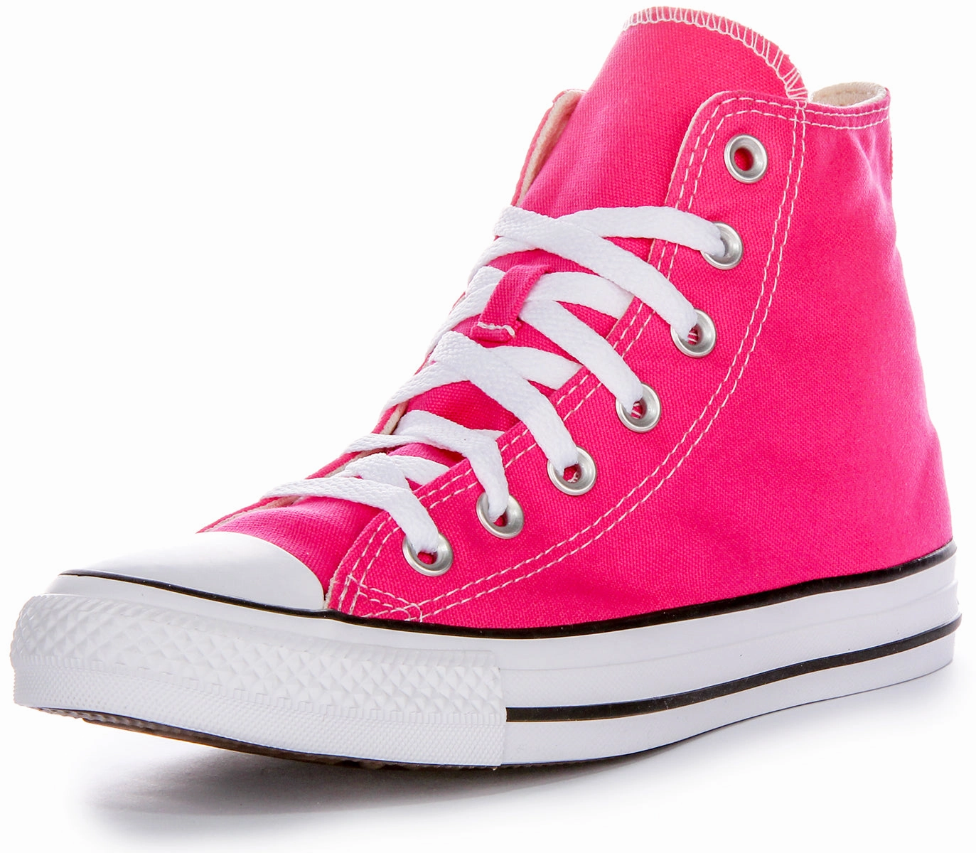 Converse All Star High A08136C In Fuchsia Pink Shoes Converse