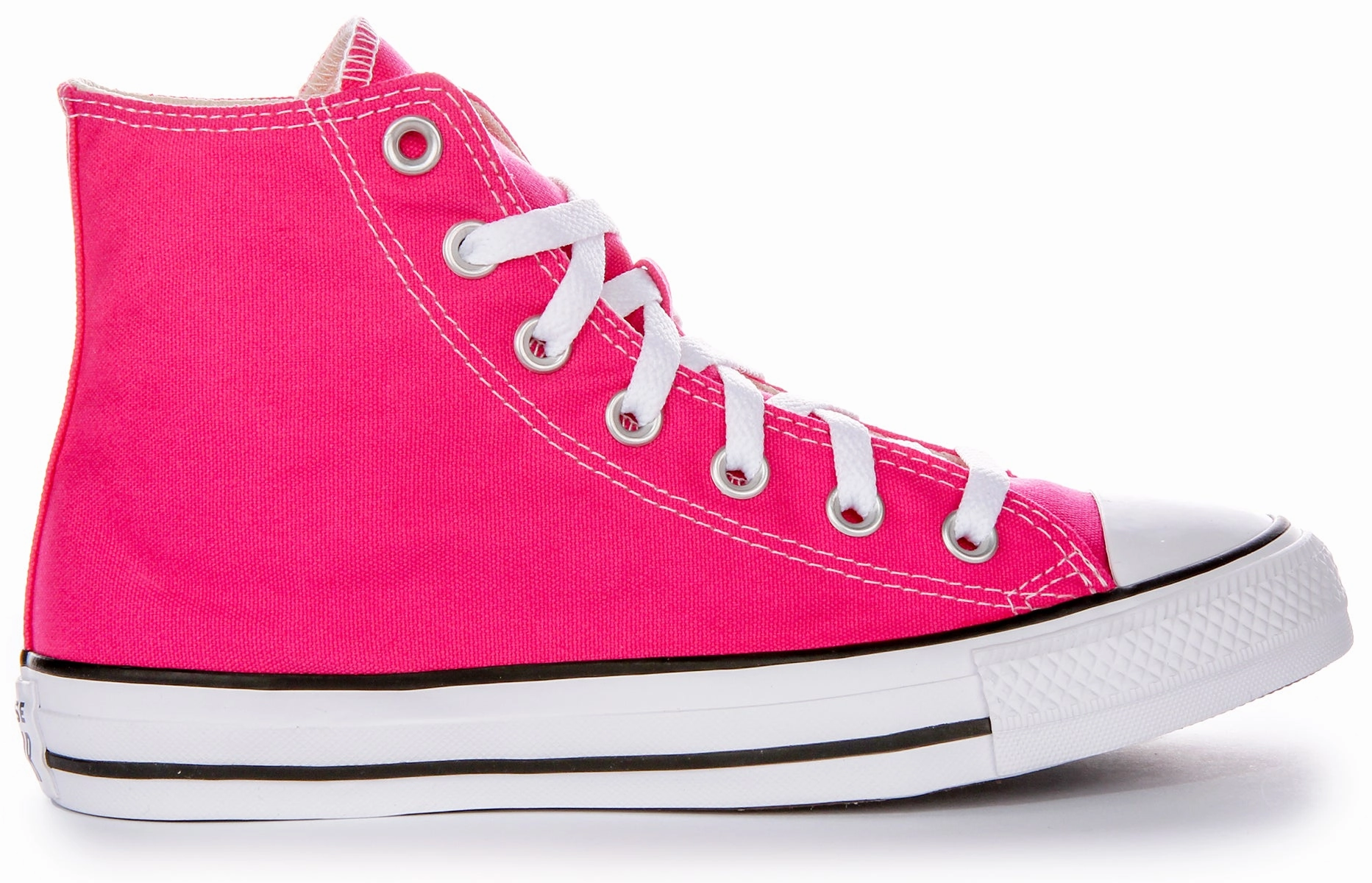 Converse All Star High A08136C In Fuchsia Pink Shoes Converse
