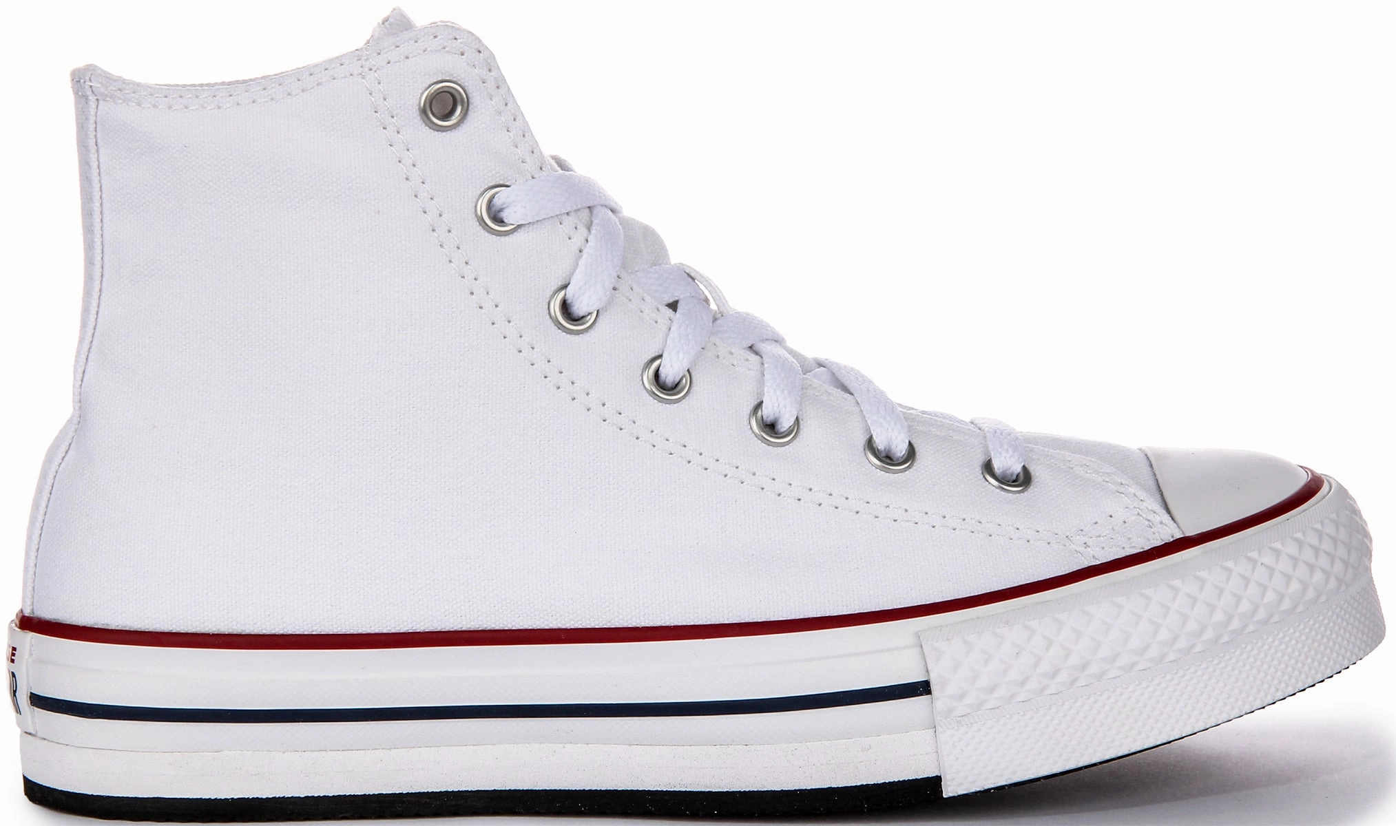 Converse All Star High Lift 272856C In White For Junior Shoes Converse