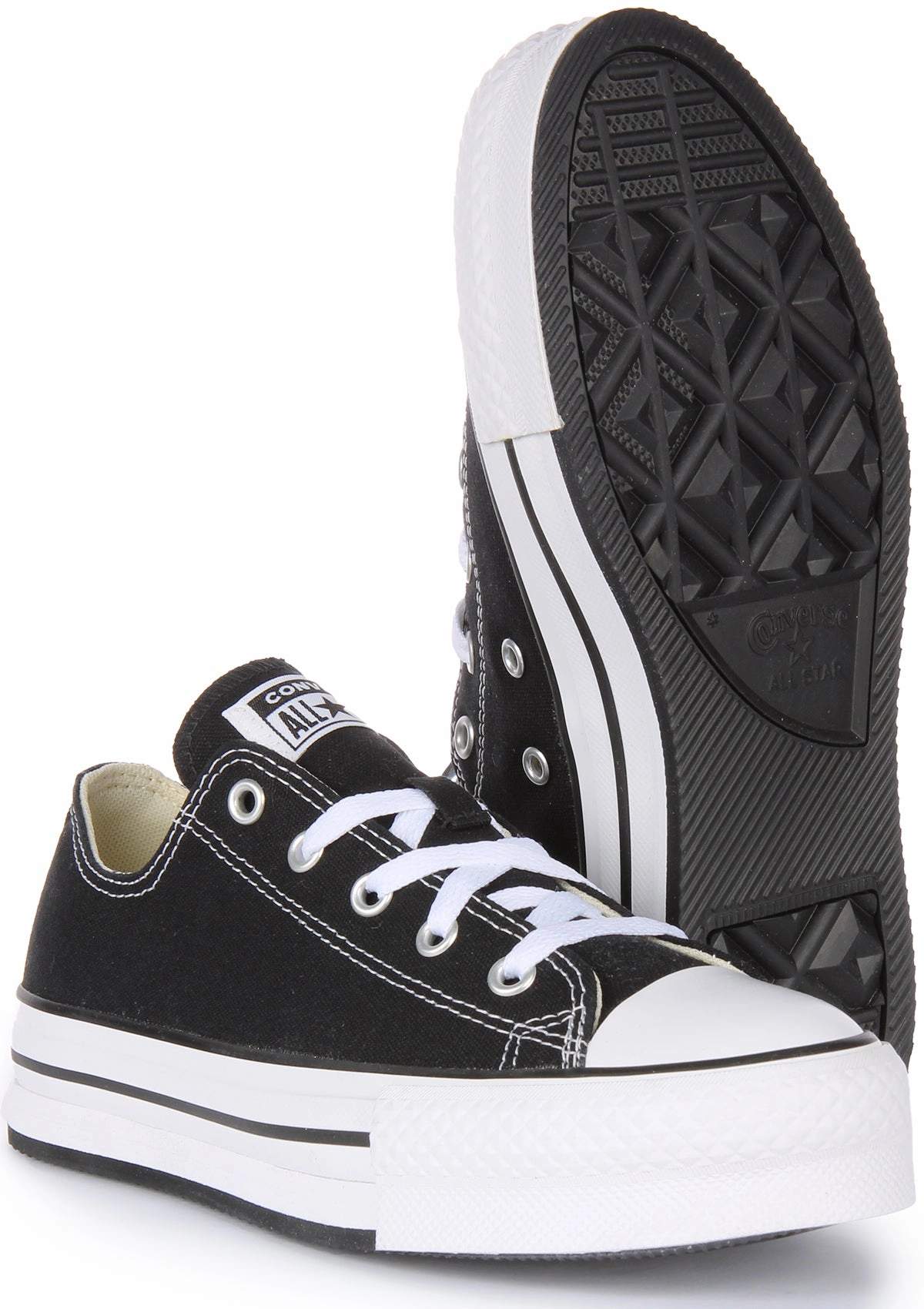 Converse All Star Lift 272857C In Black White For Junior Shoes Converse