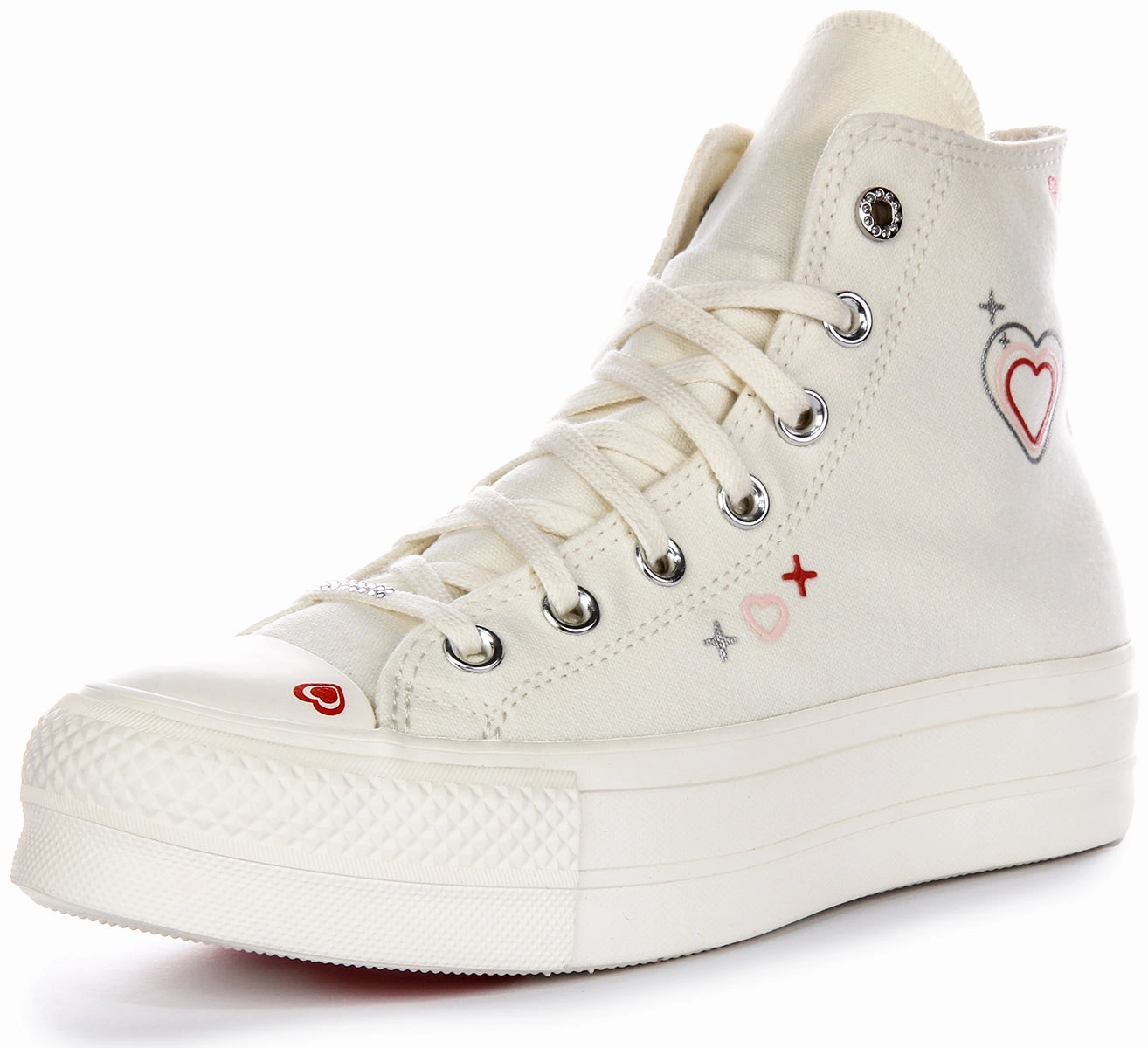 Converse All Star Lift 2K A09114C Platform In White For Women Shoes Converse