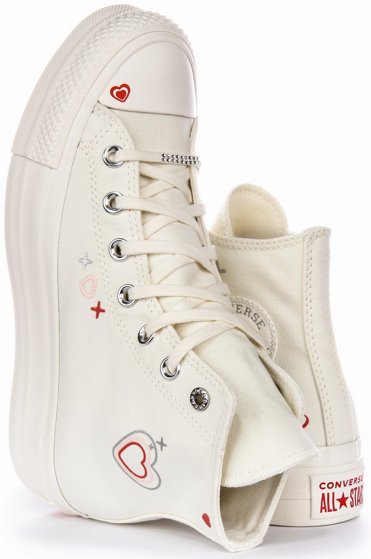 Converse All Star Lift 2K A09114C Platform In White For Women Shoes Converse