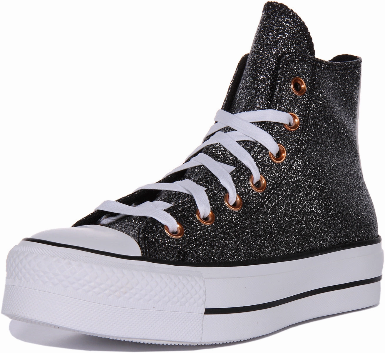 Converse All Star Lift A01301C In Black White Shoes Converse