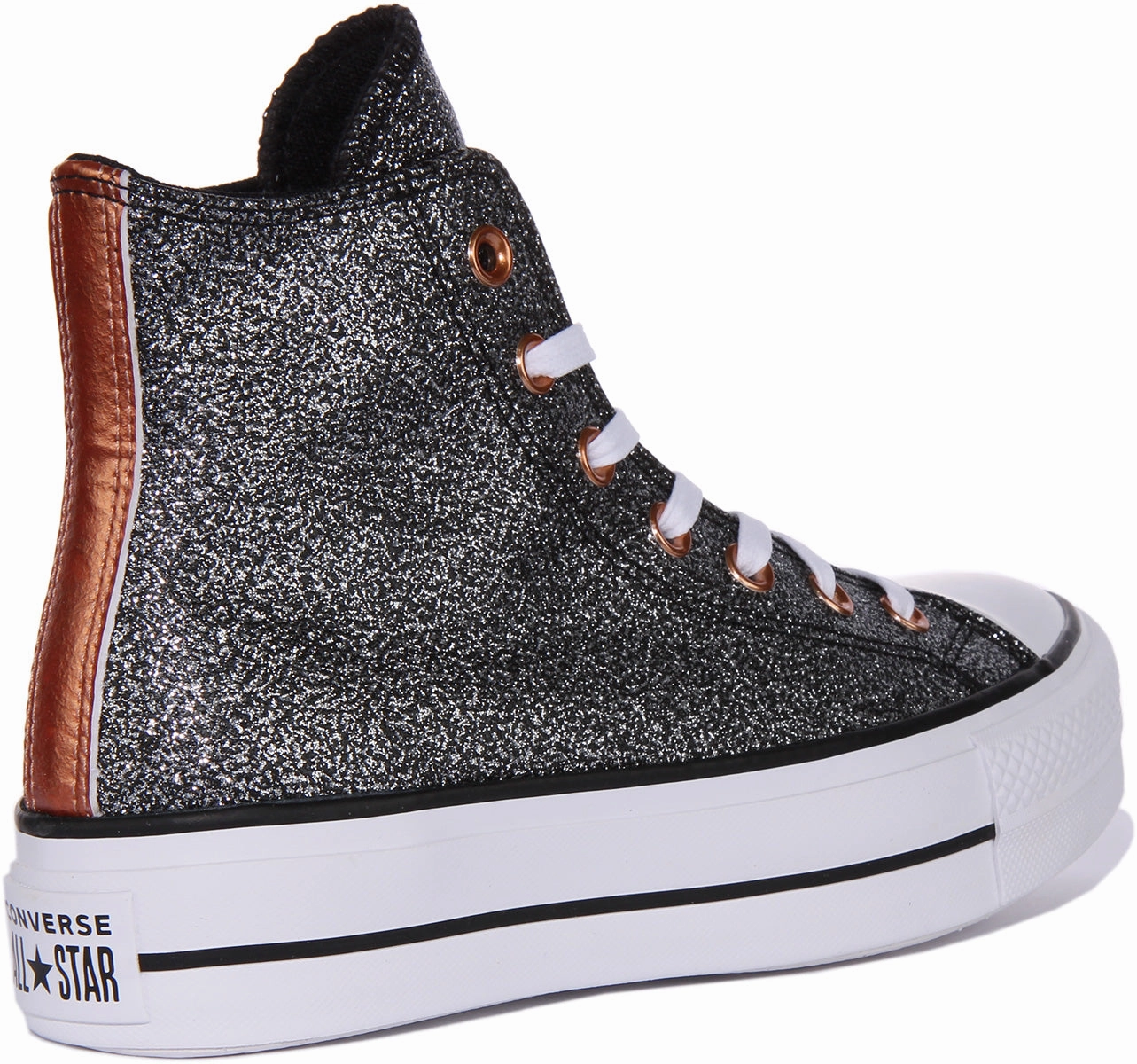 Converse All Star Lift A01301C In Black White Shoes Converse
