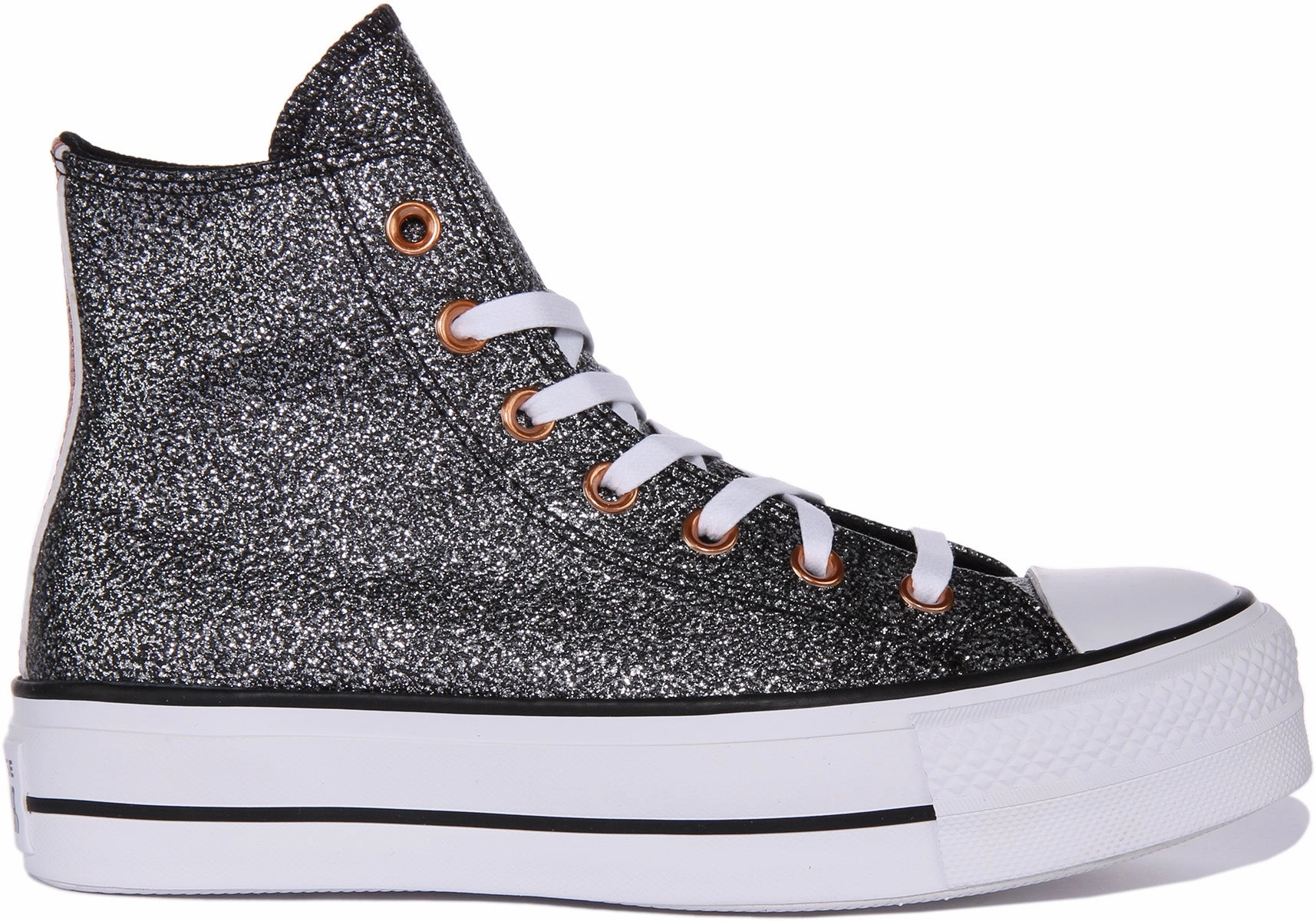 Converse All Star Lift A01301C In Black White Shoes Converse