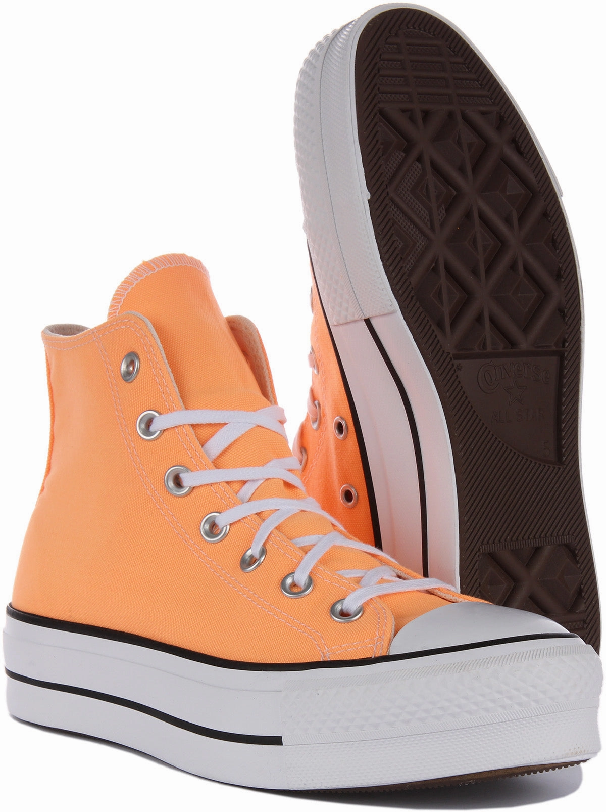 Converse All Star Lift A03052C In Orange For Women Shoes Converse
