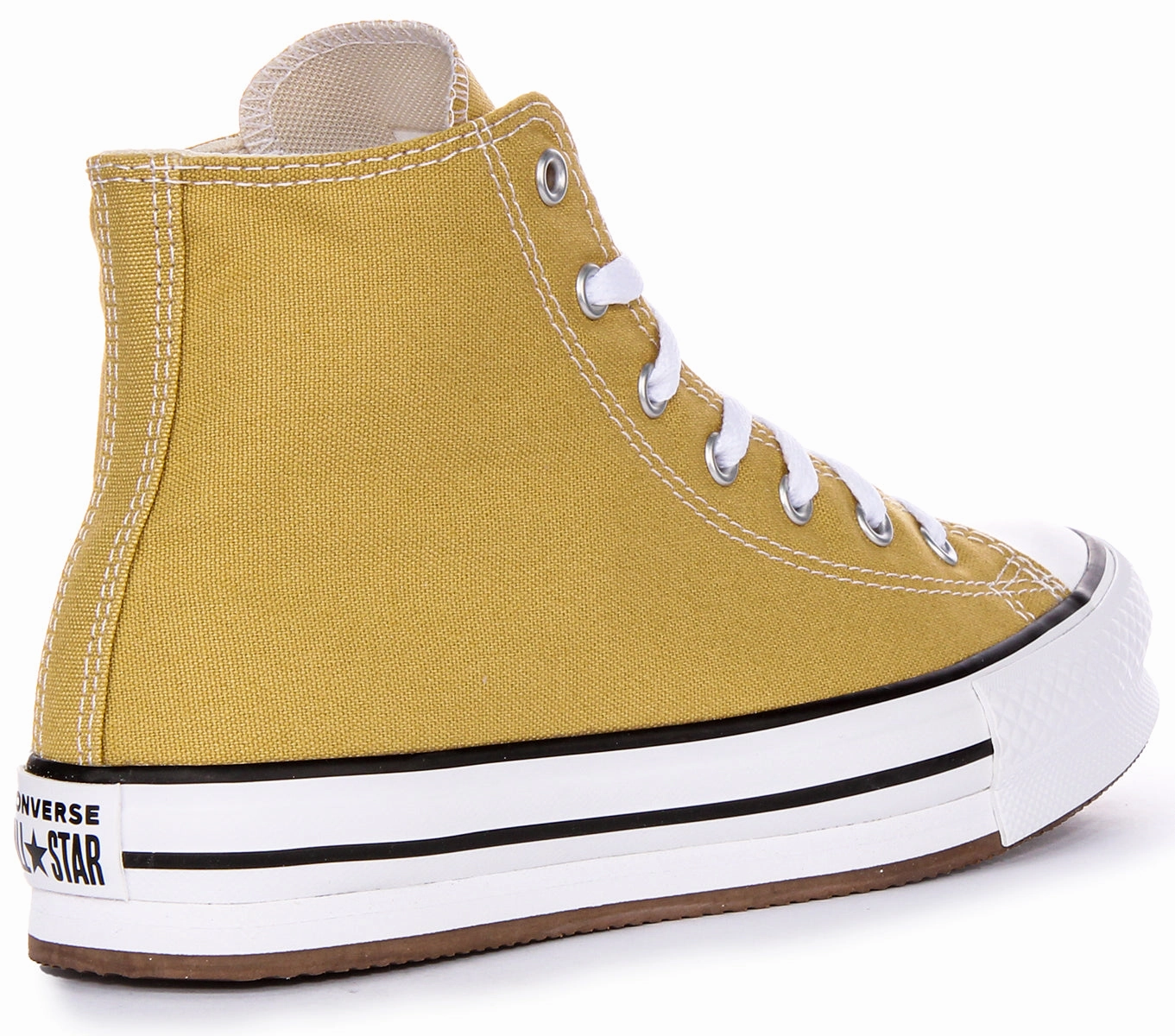 Converse All Star Lift A05467C In Mustard For Junior Shoes Converse
