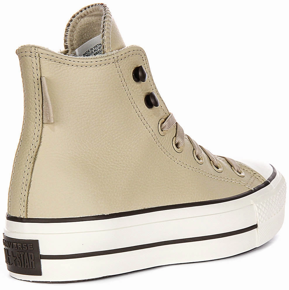 Converse All Star Lift A11158C In Cream For Women Shoes Converse