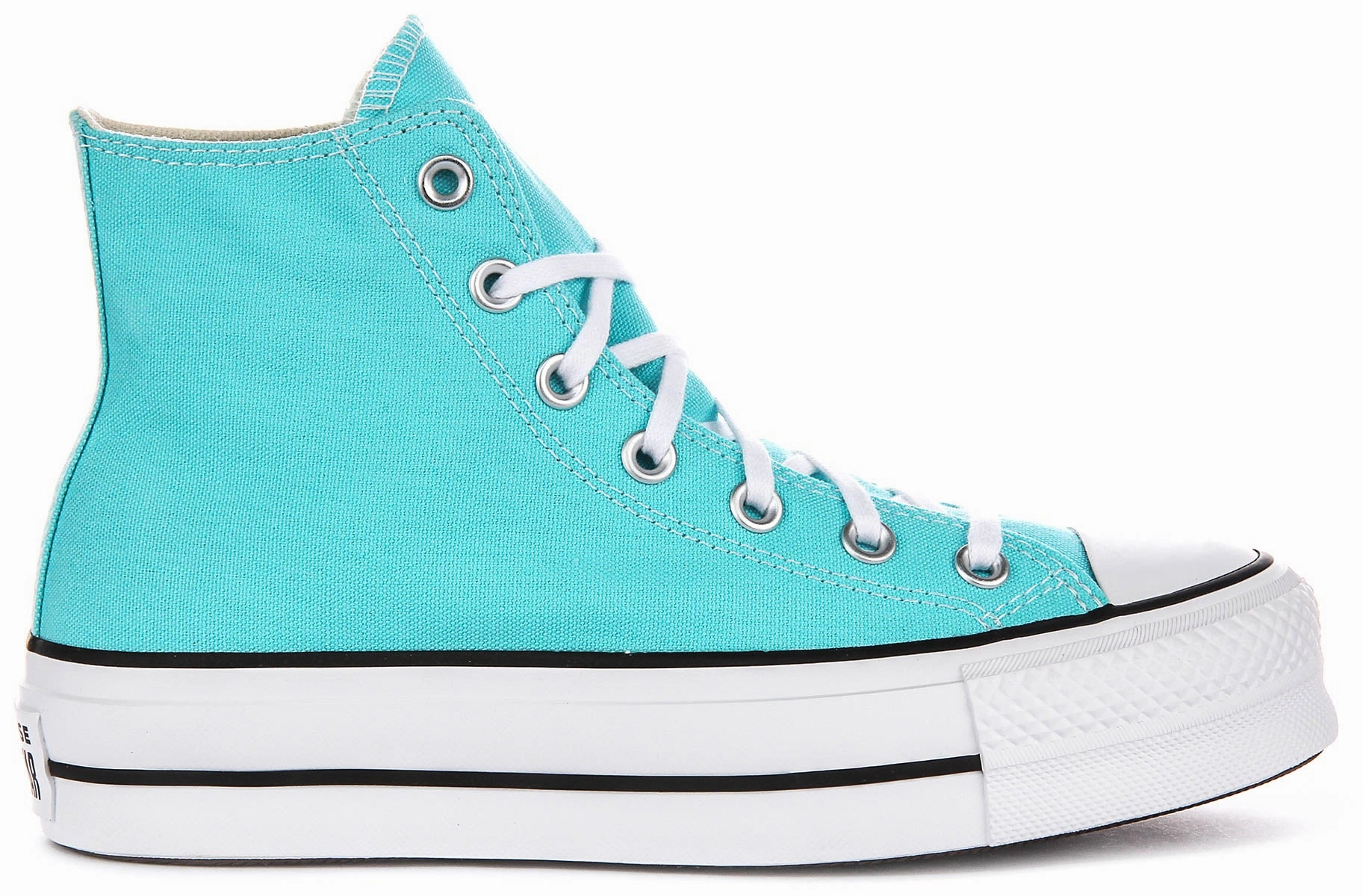 Converse All Star Lift Hi A07570C In Sky Blue Platform Shoes Converse