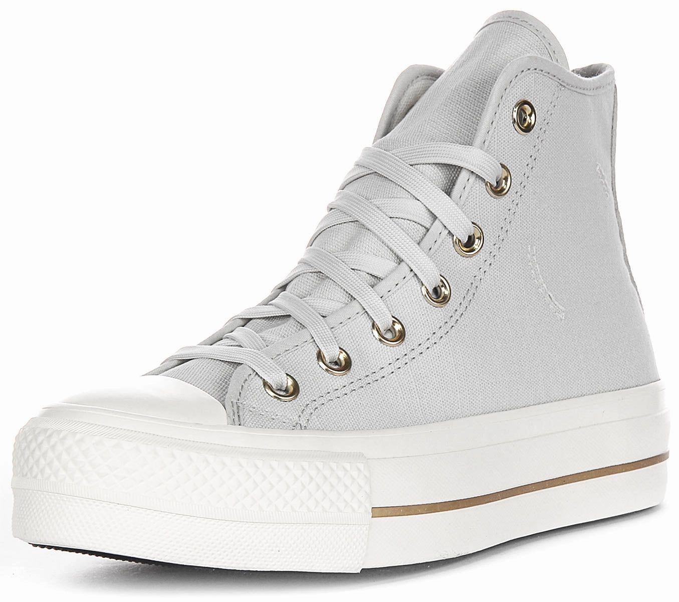 Converse All Star Lift Hi A08237C In Light Grey Shoes Converse