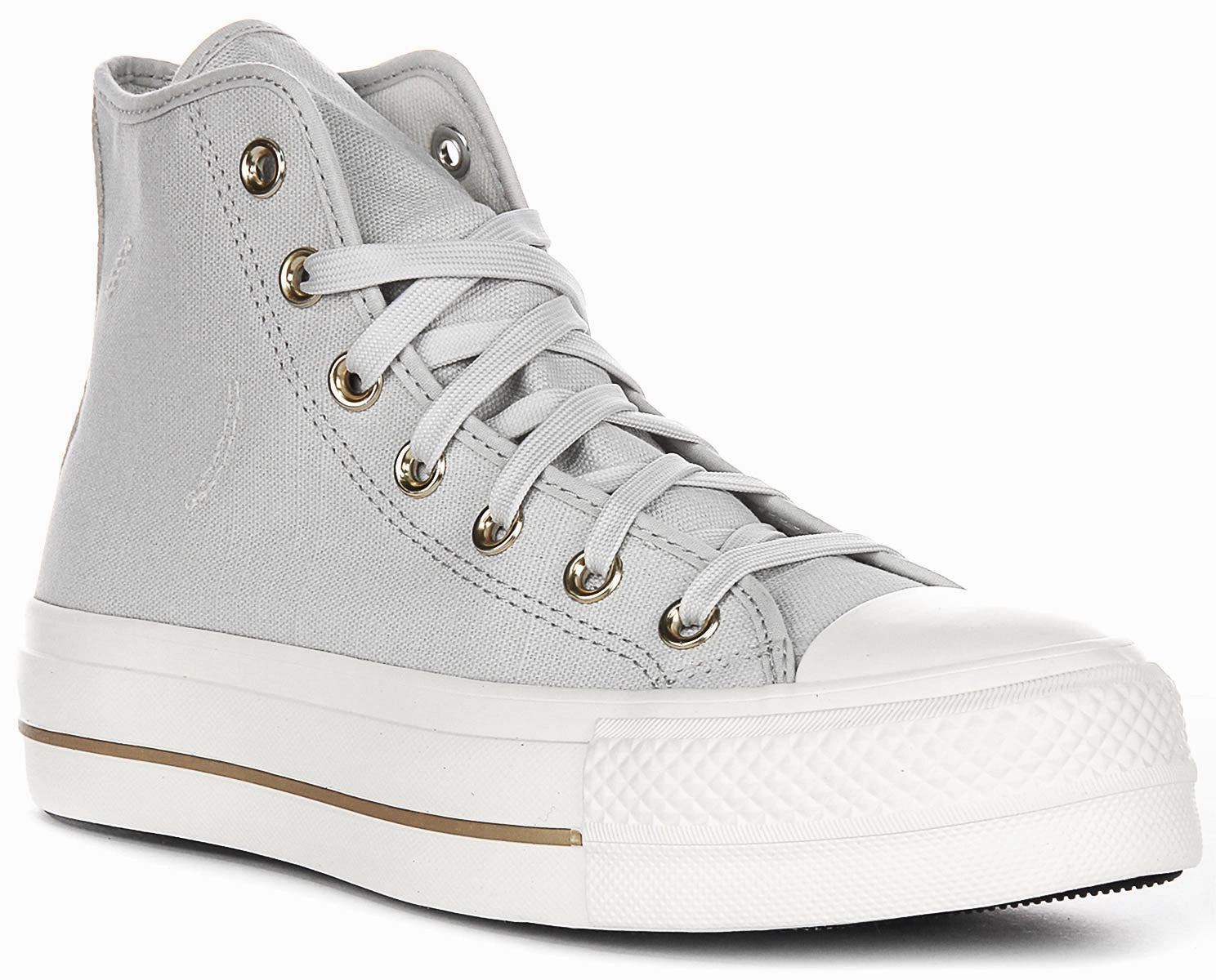Converse All Star Lift Hi A08237C In Light Grey Shoes Converse