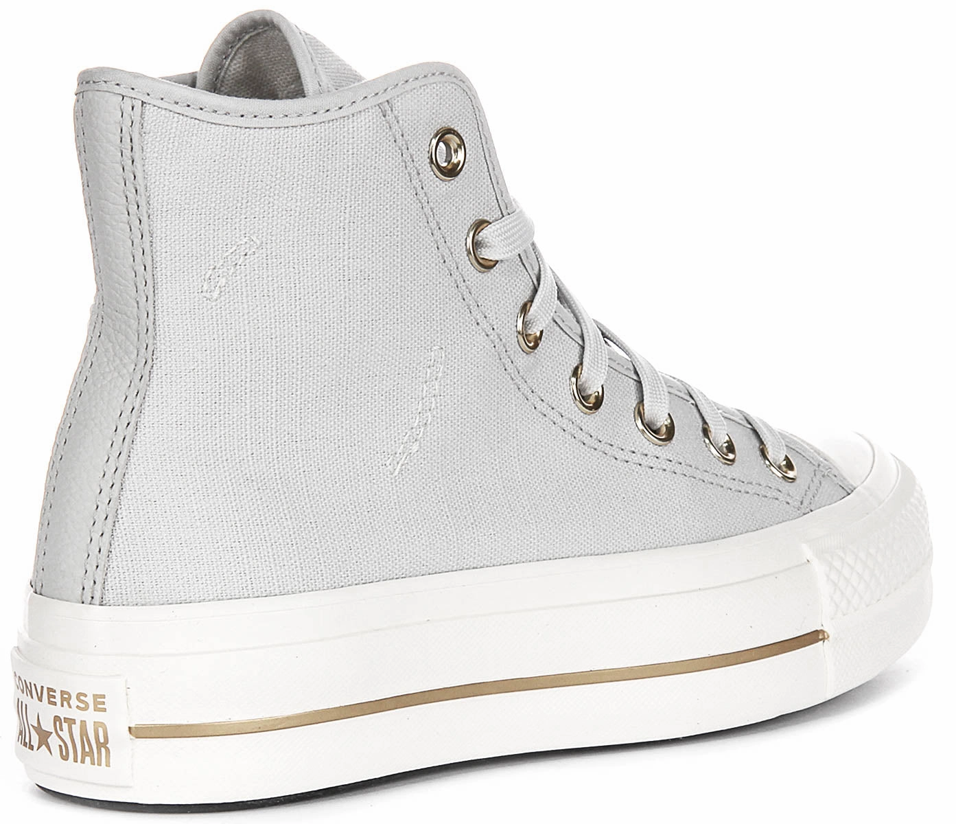 Converse All Star Lift Hi A08237C In Light Grey Shoes Converse