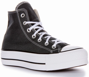 Converse All Star Lift In Dark Pine Shoes Converse