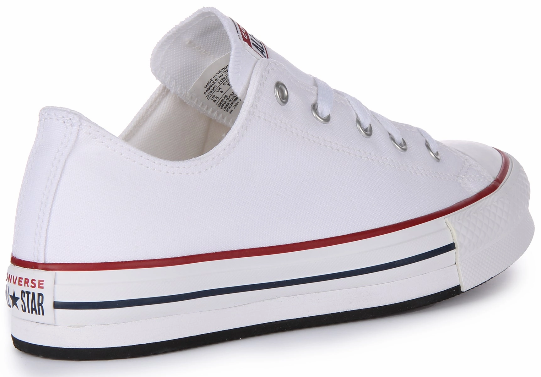 Converse All Star Low 3J256C In White For Kids Shoes Converse