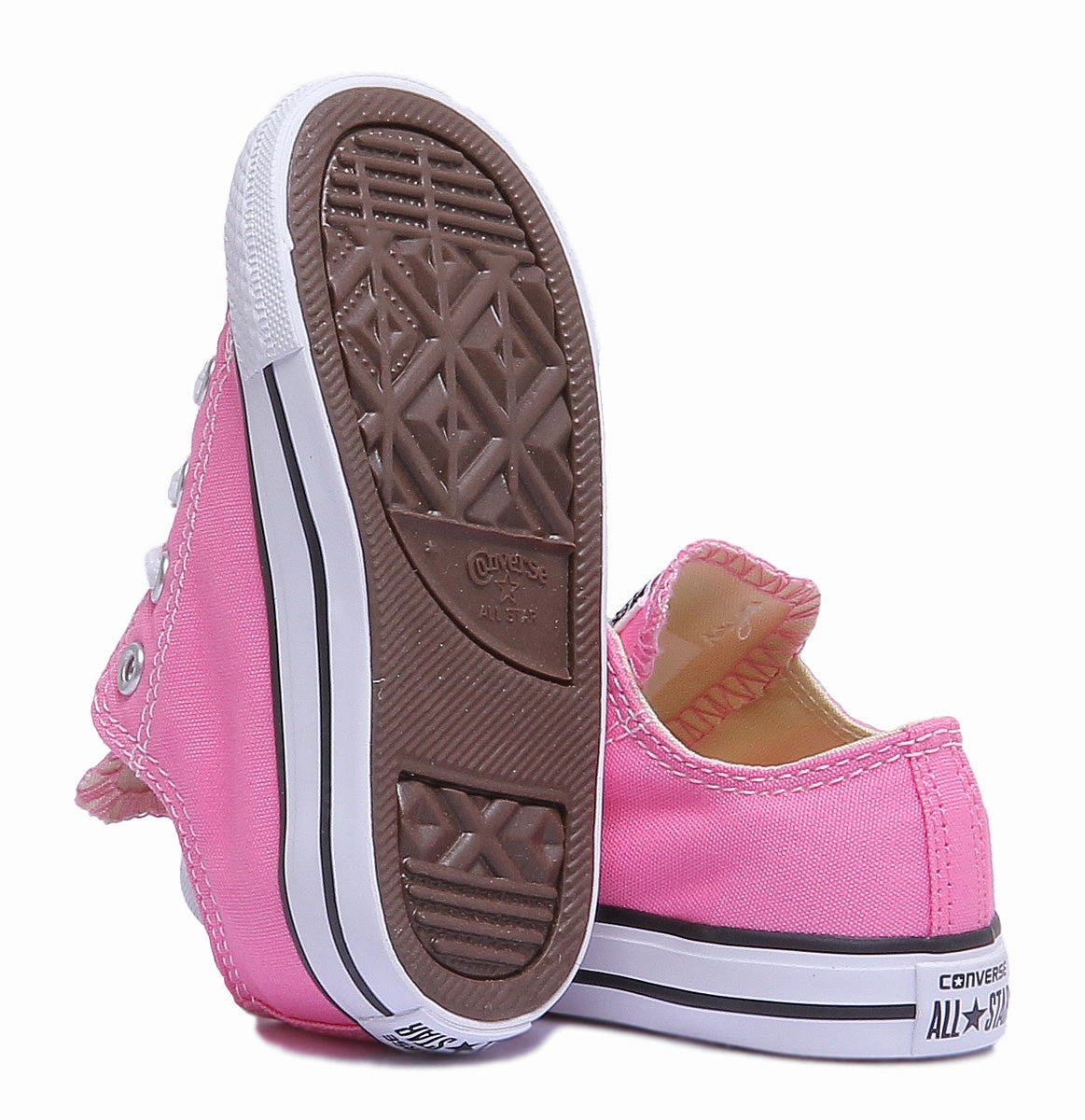 Converse All Star Low Core Trainer In Pink For Infants Shoes Converse