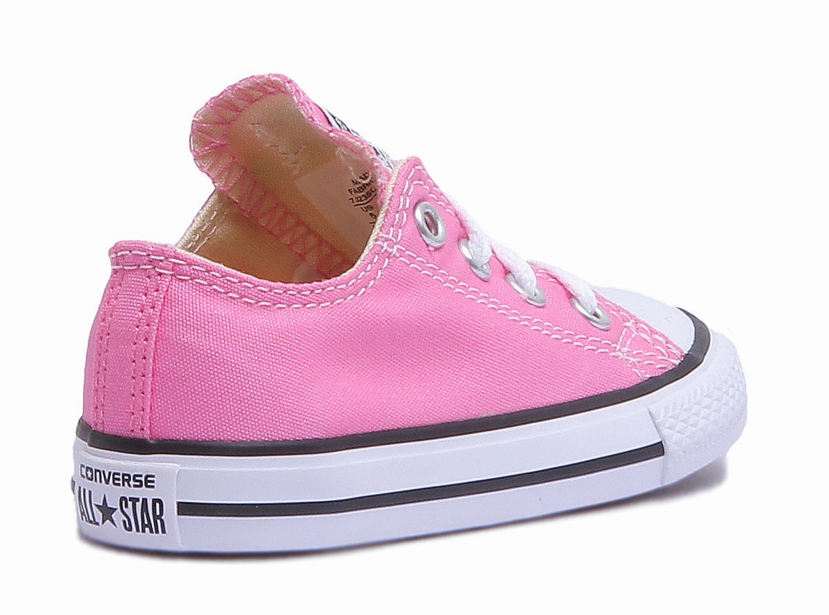 Converse All Star Low Core Trainer In Pink For Infants Shoes Converse