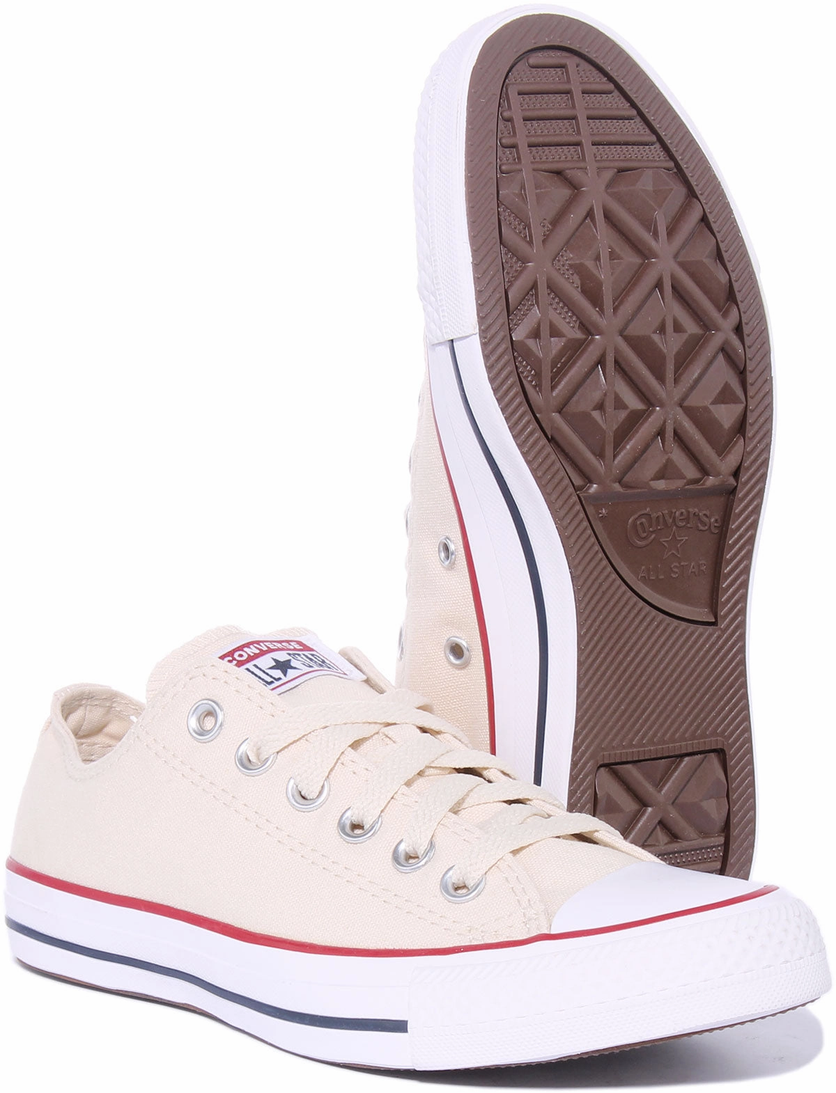 Converse All Star Low Top 159485C In Beige Shoes Converse