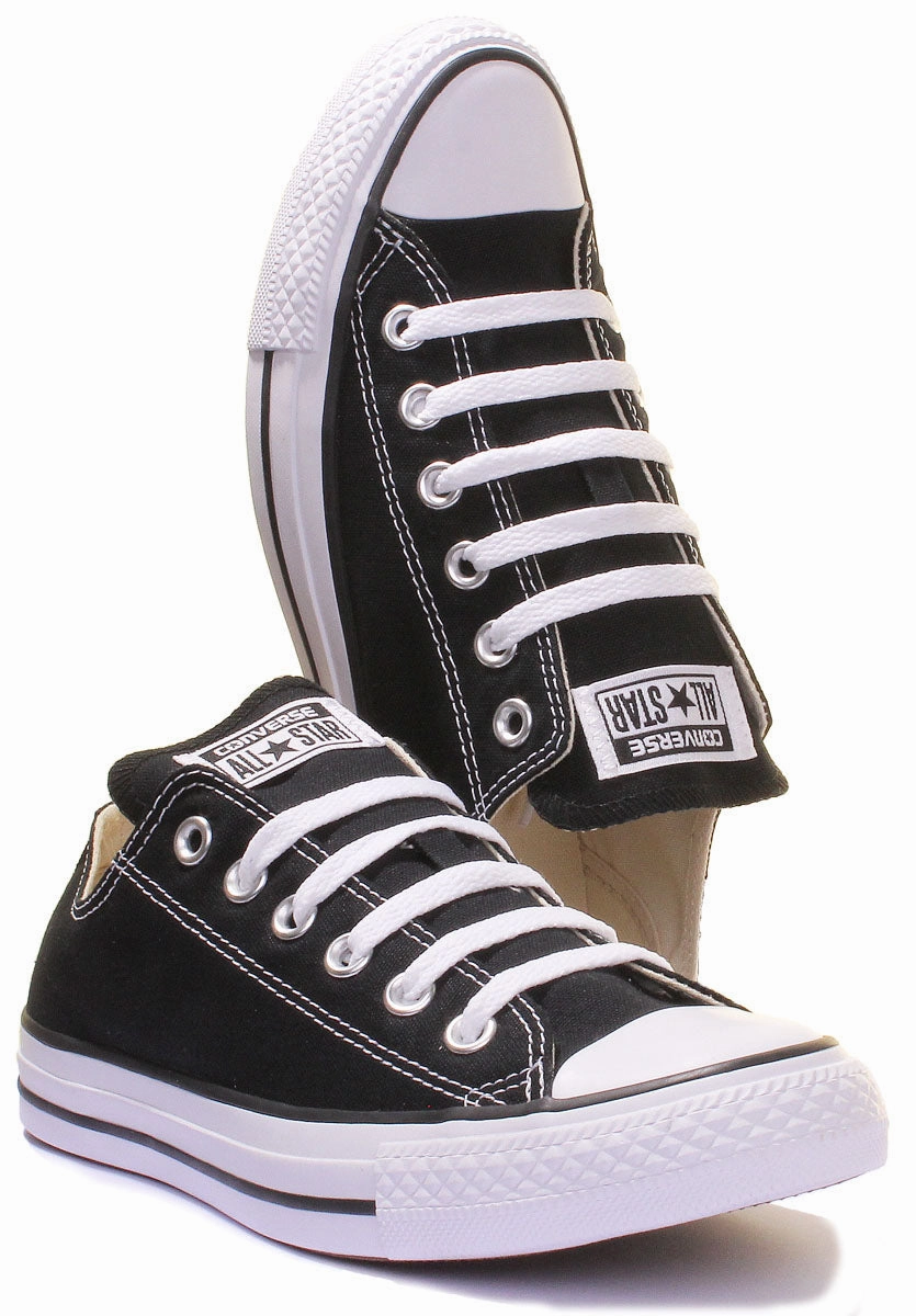 Converse All Star Low Trainer In Black For Women Shoes Converse