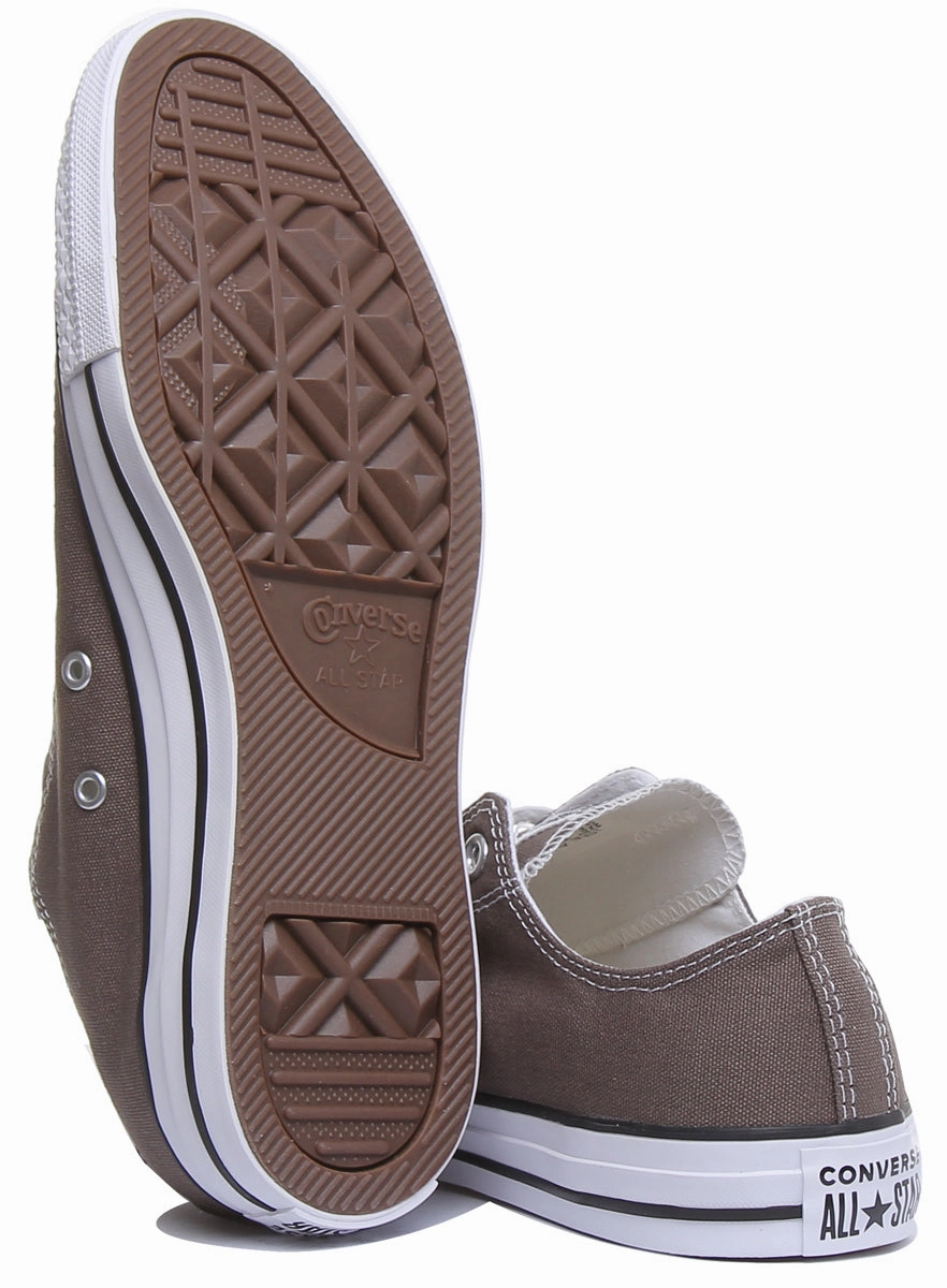 Converse All Star Low Trainer In Charcoal For Men Shoes Converse