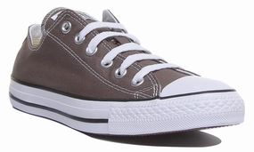 Converse All Star Low Trainer In Charcoal For Men Shoes Converse