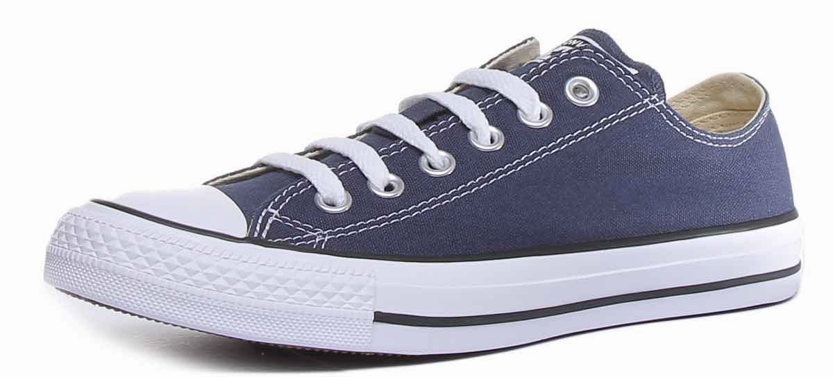 Converse All Star Low Trainer In Navy For Unisex Shoes Converse