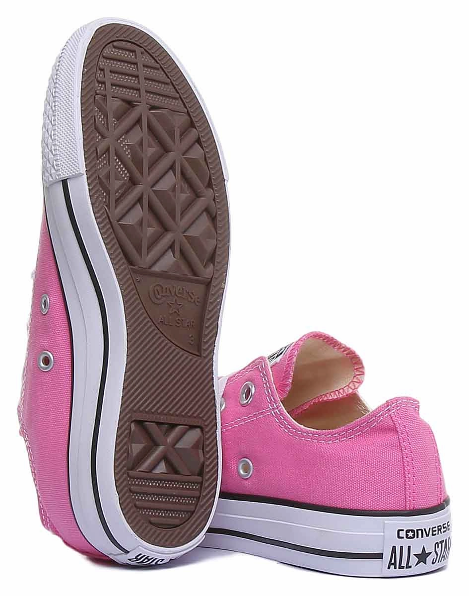 Converse All Star Low Trainer In Pink For Women Shoes Converse