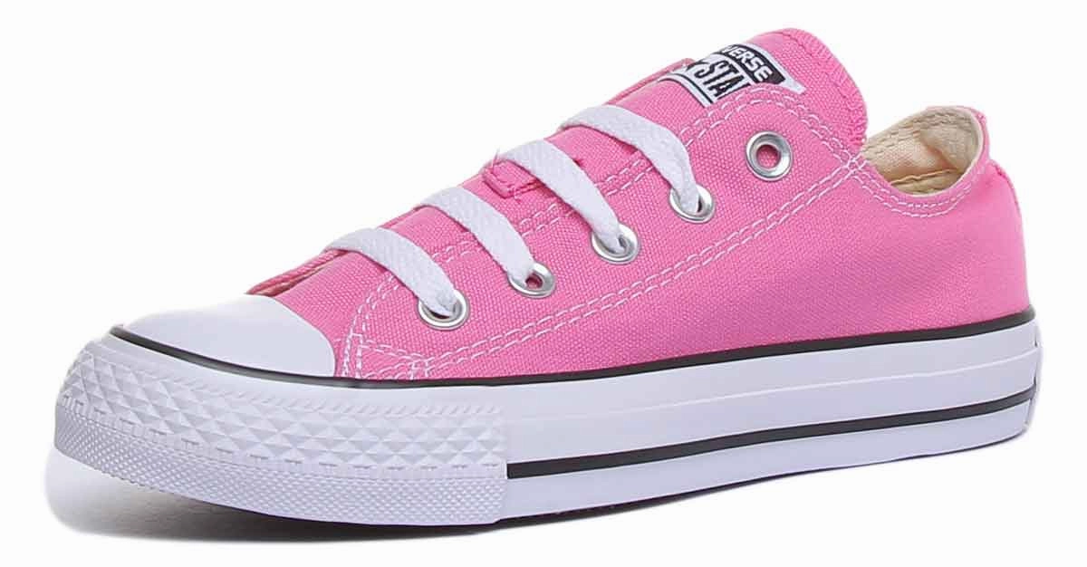 Converse All Star Low Trainer In Pink For Women Shoes Converse
