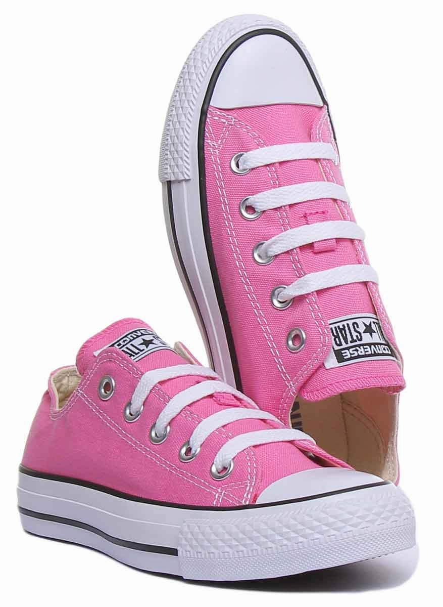 Converse All Star Low Trainer In Pink For Women Shoes Converse