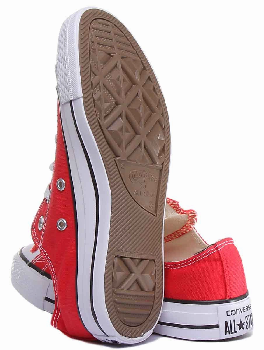 Converse All Star Low Trainer In Red Shoes Converse