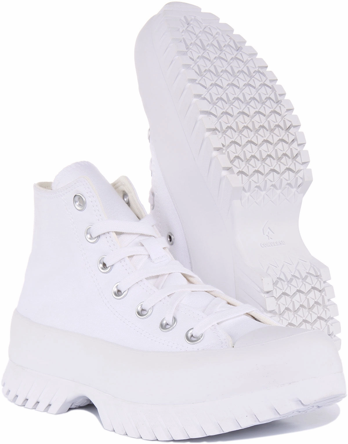 Converse All Star Lugged 2.0 A00871C In White For Women Shoes Converse