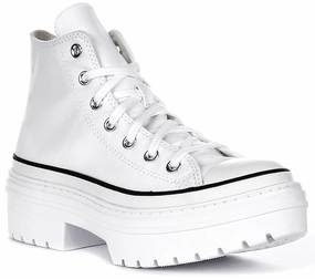 Converse All Star Lugged Heel Platform A10364C In White Shoes Converse