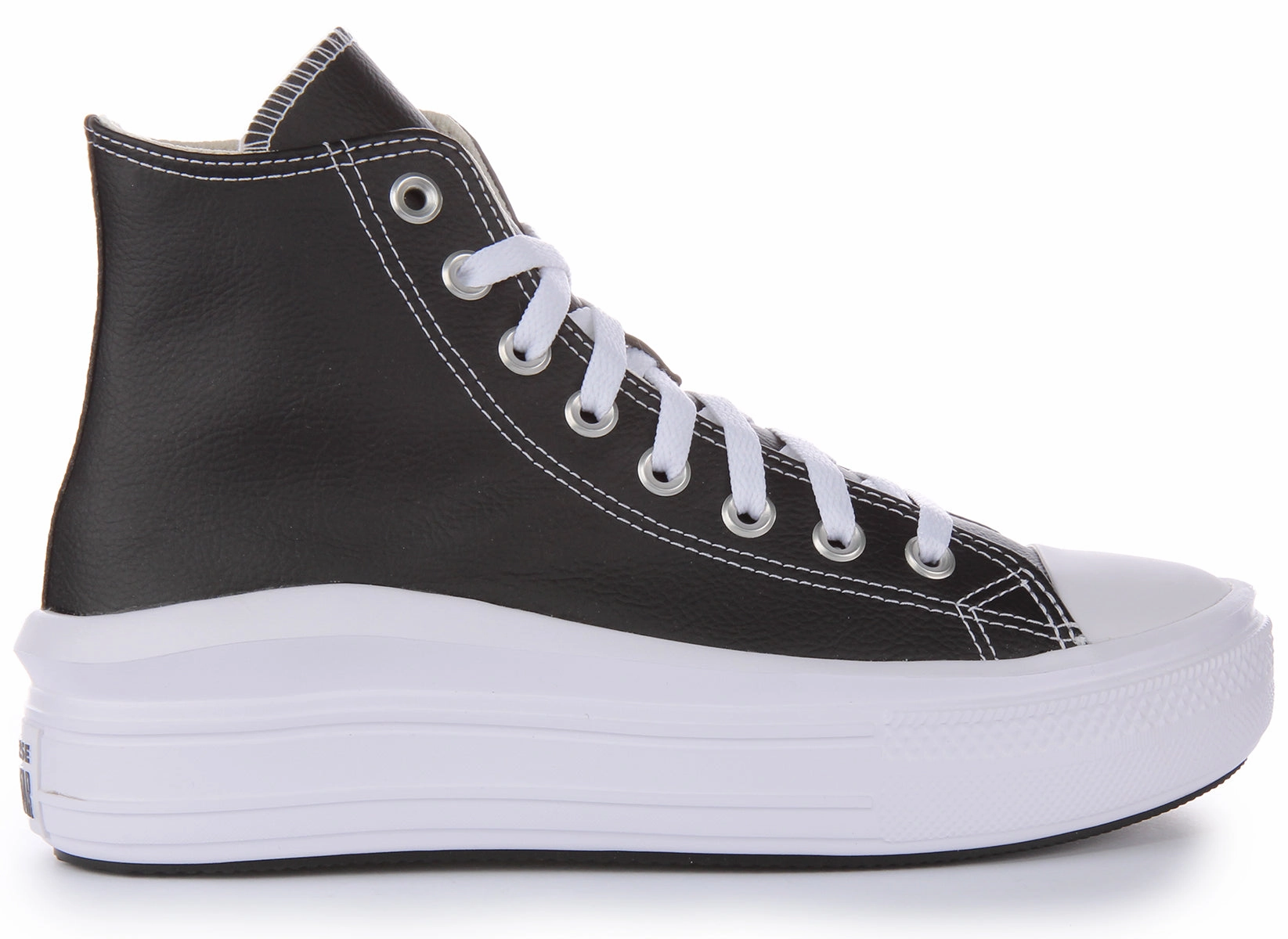 Converse All Star Move A04294C In Black White Leather Shoes Converse