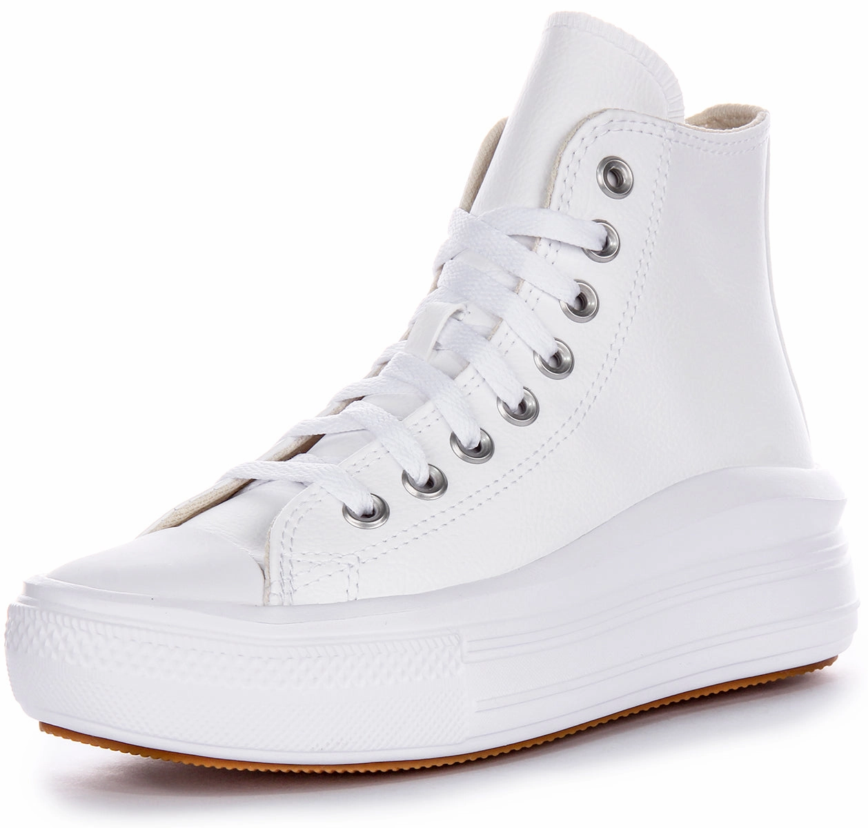 Converse All Star Move Hi A04295C In White For Women Shoes Converse