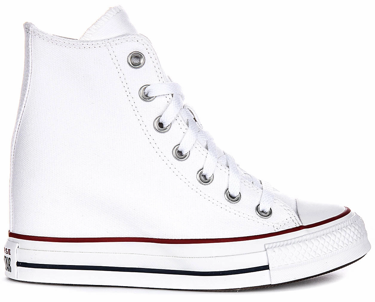 Converse All Star Wedge A11908C In White For Women Shoes Converse